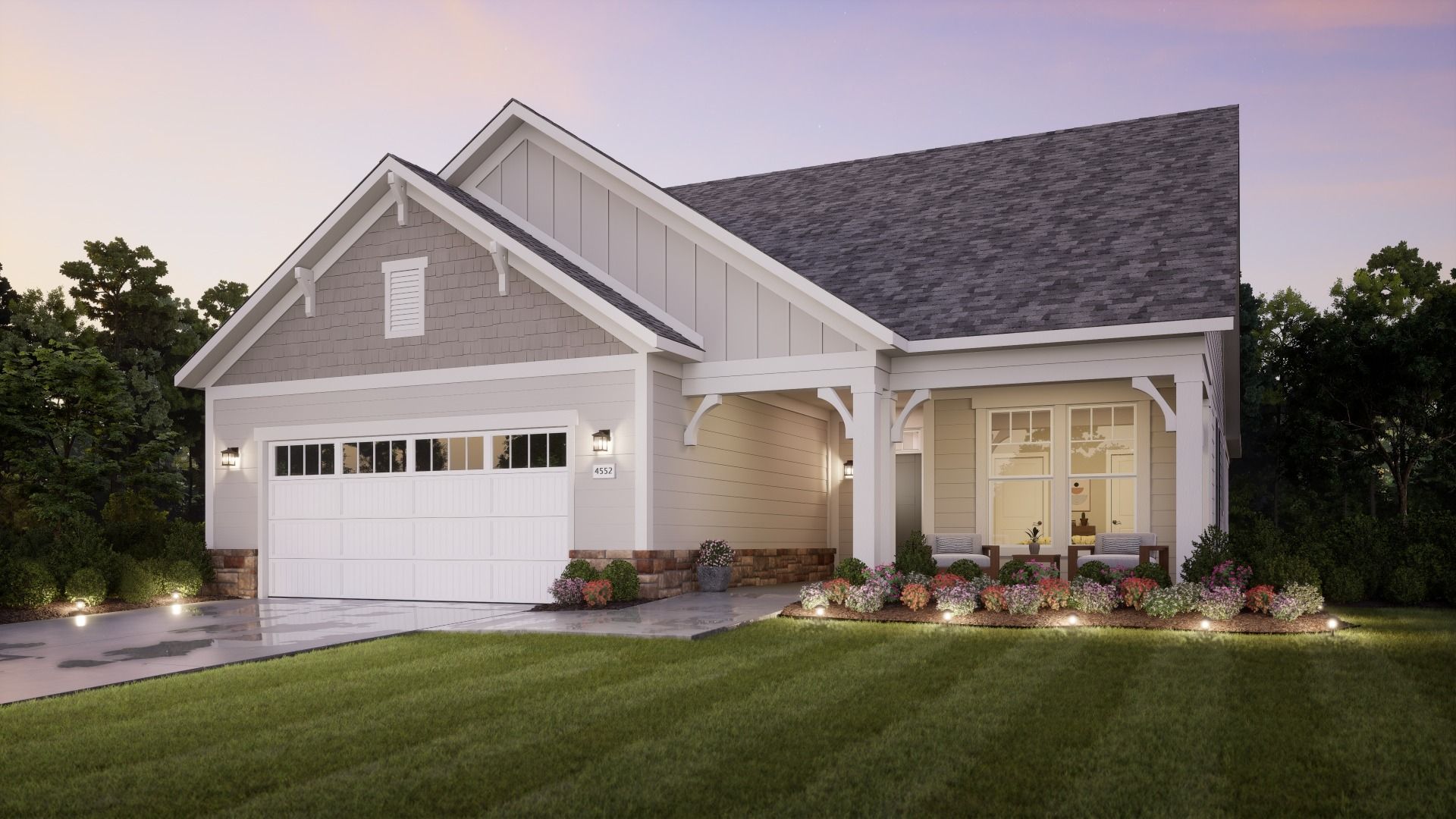 Torino - The Courtyards of Russell Oaks: Zionsville, Indiana - Epcon Communities