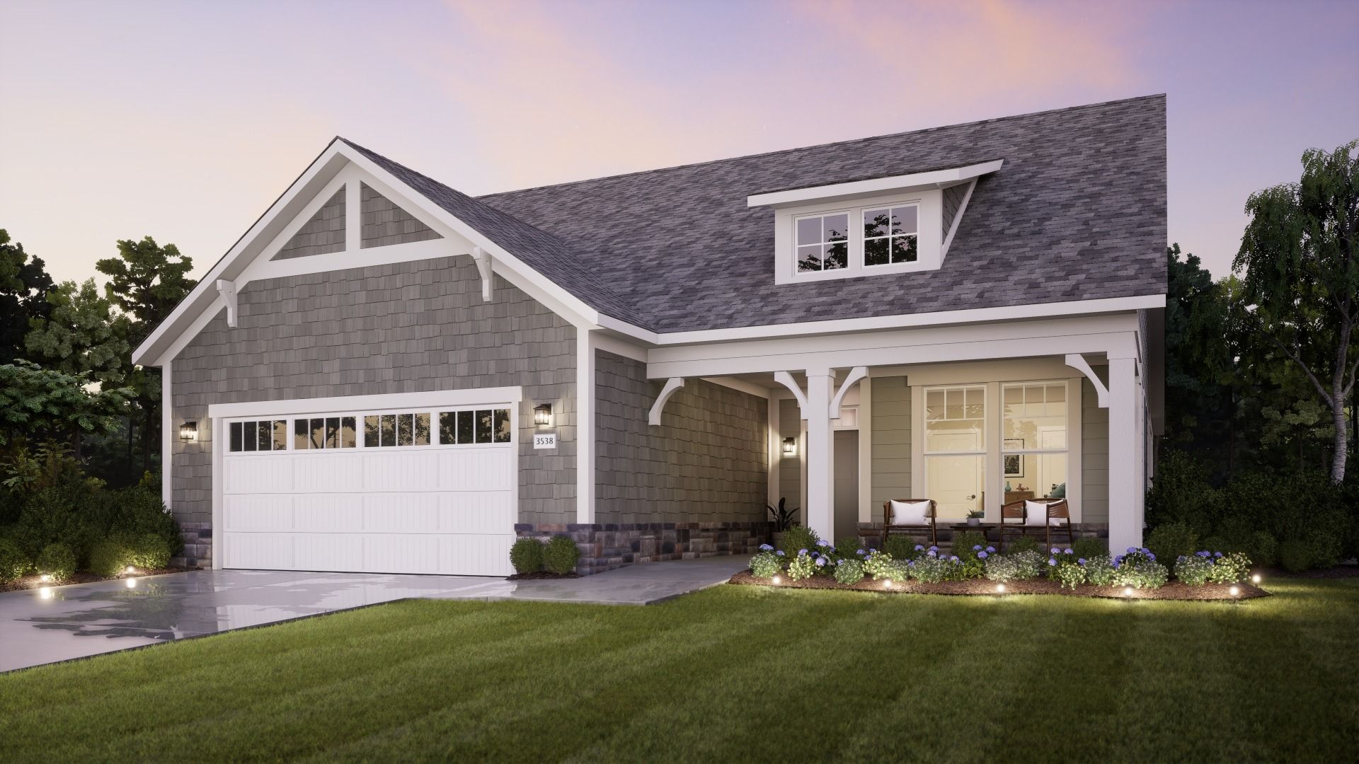 Torino - The Courtyards of Russell Oaks: Zionsville, Indiana - Epcon Communities