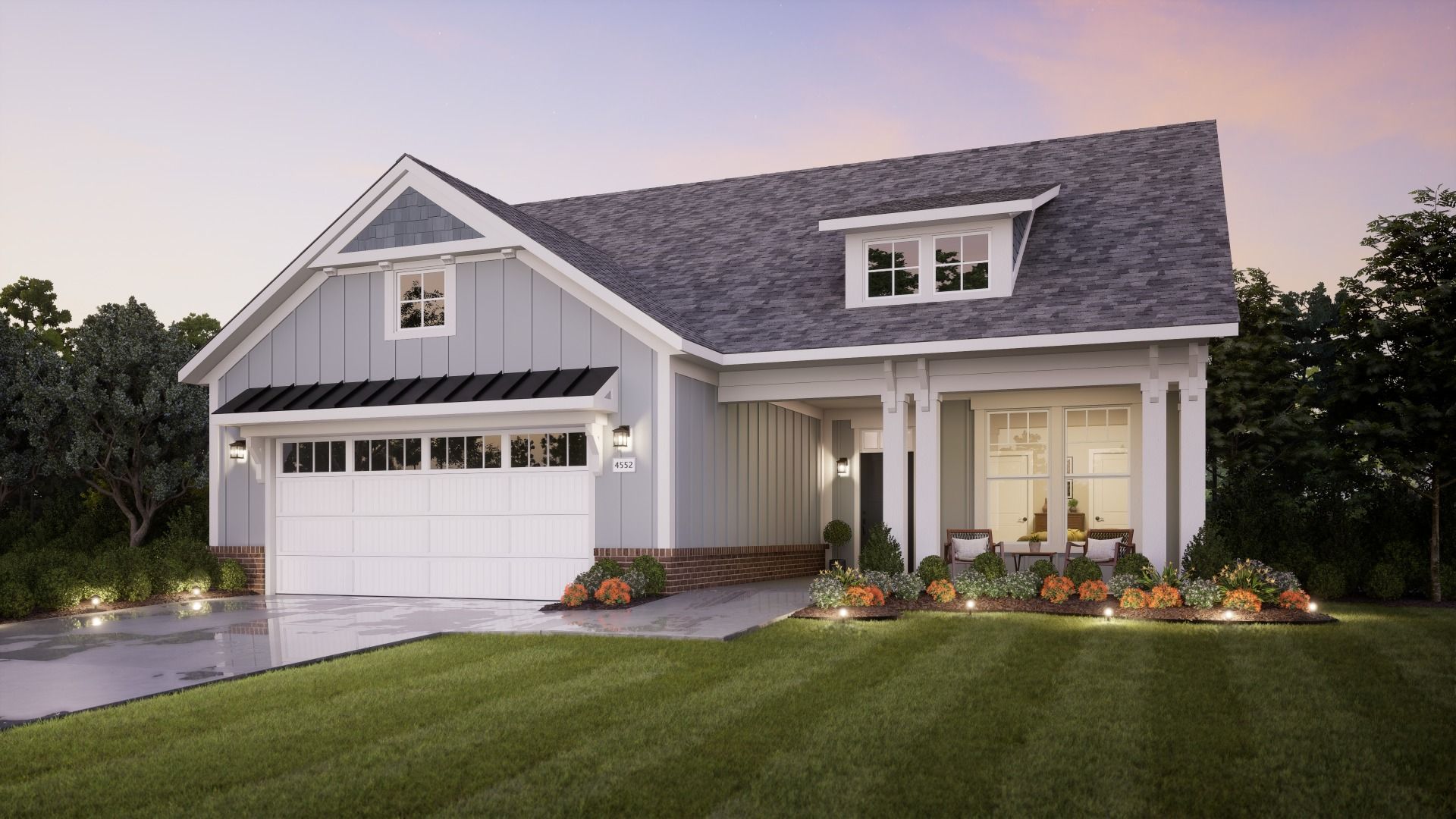 Torino - The Courtyards of Russell Oaks: Zionsville, Indiana - Epcon Communities