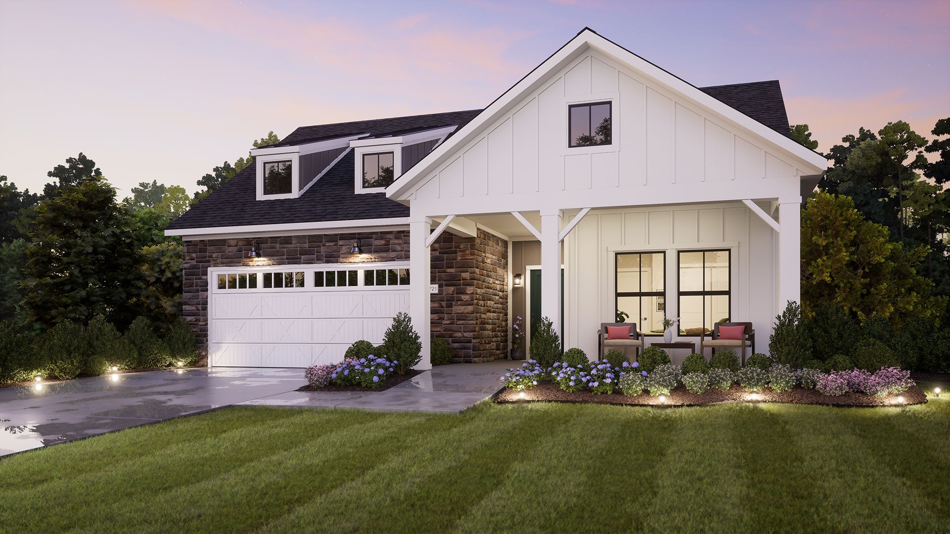 Portico Farmhouse C
