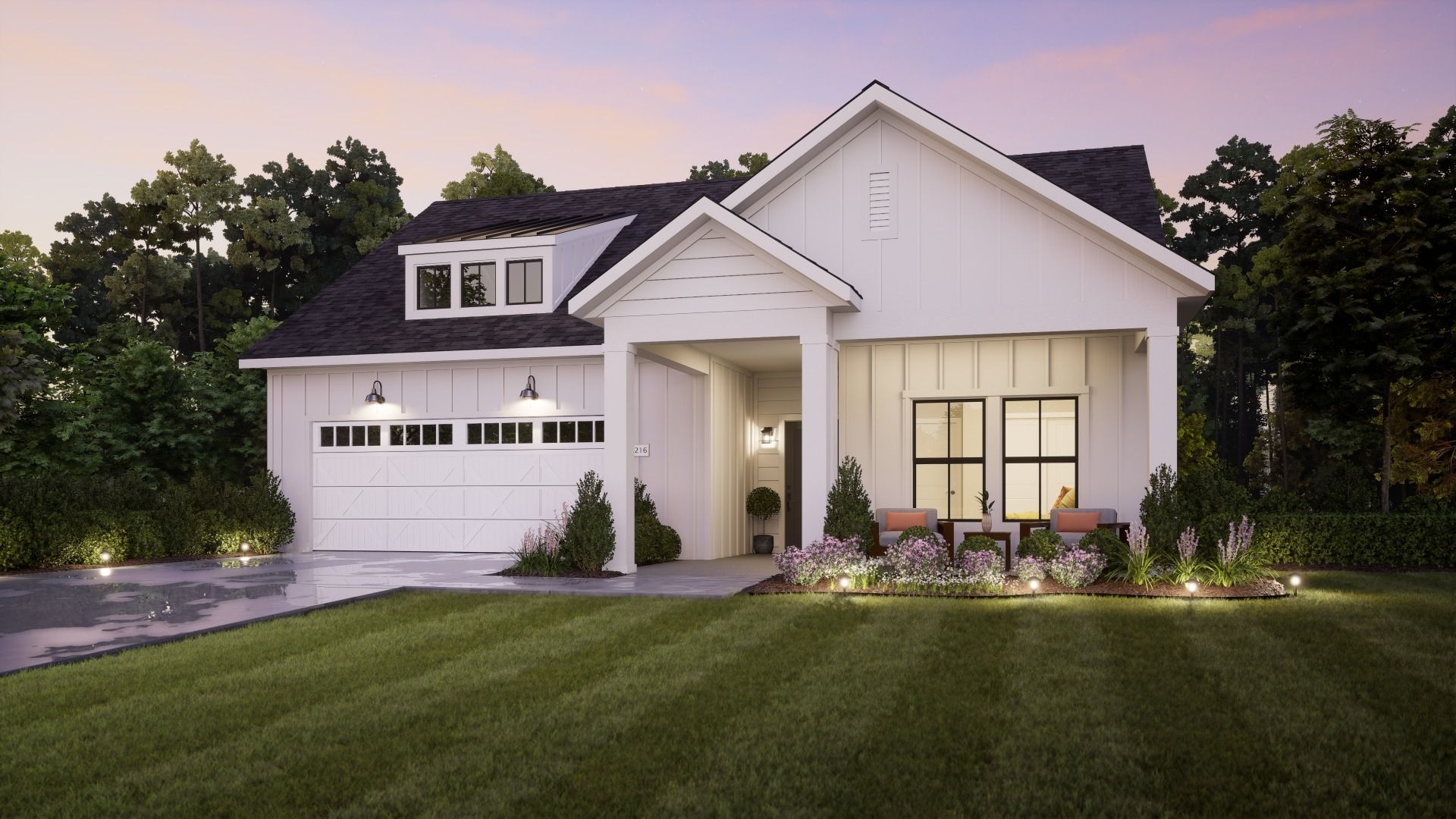 Portico Farmhouse D