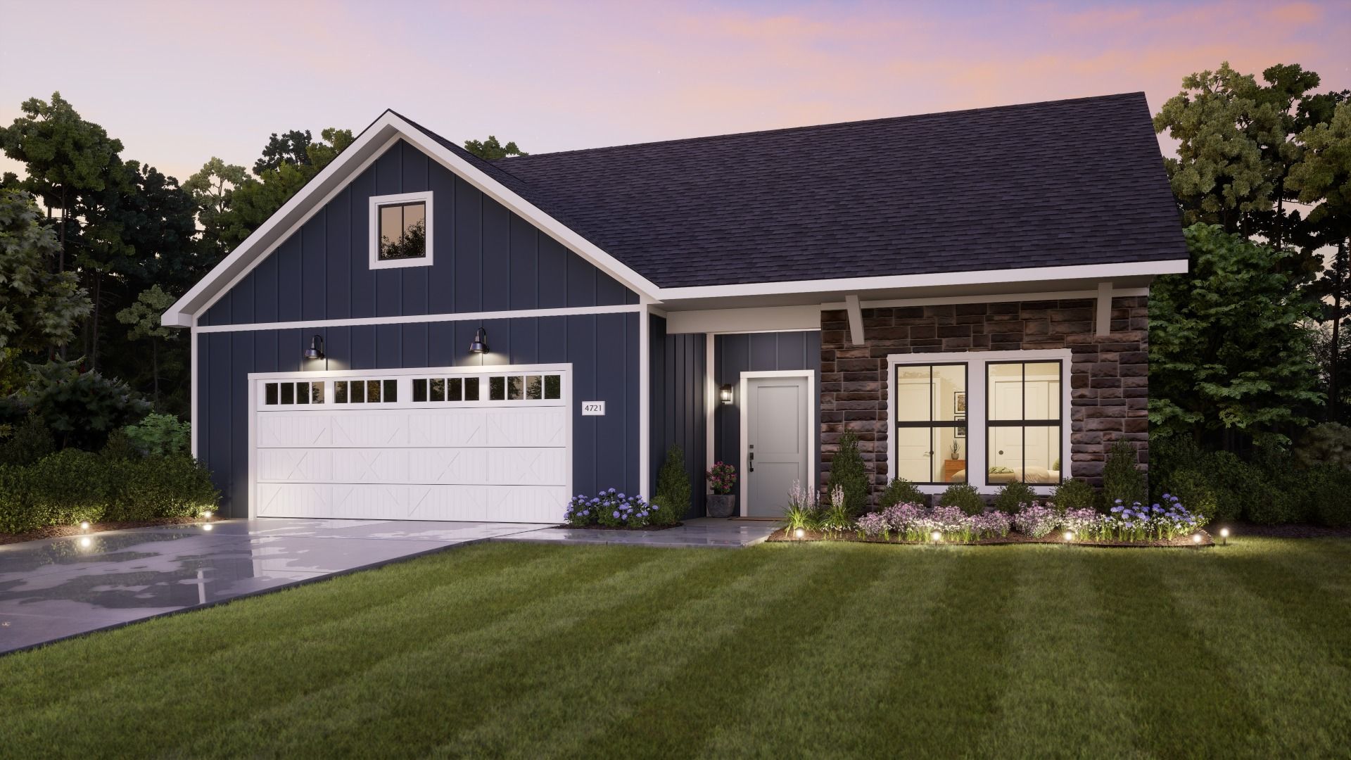 Promenade - The Courtyards at Walters Farm: Huntersville, North Carolina - Epcon Communities