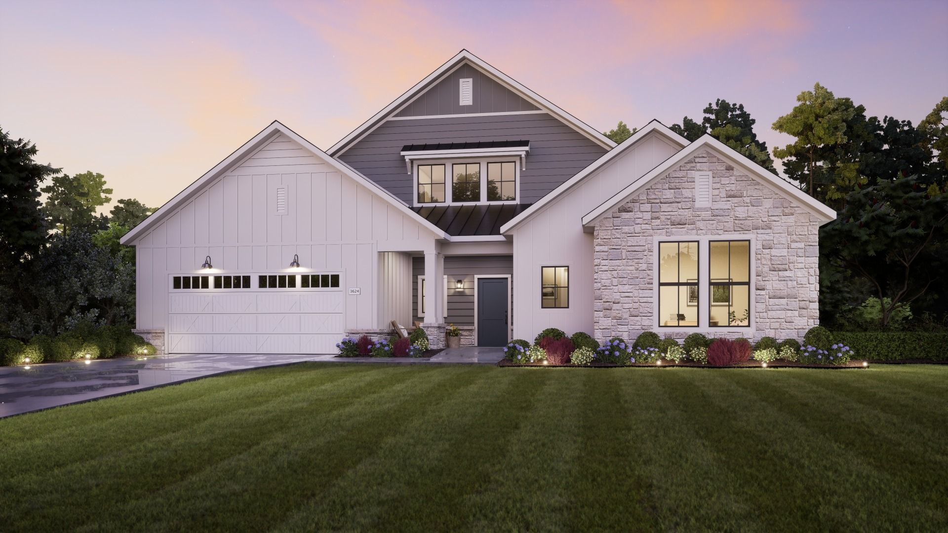 Provenance Farmhouse Elevation B Bonus