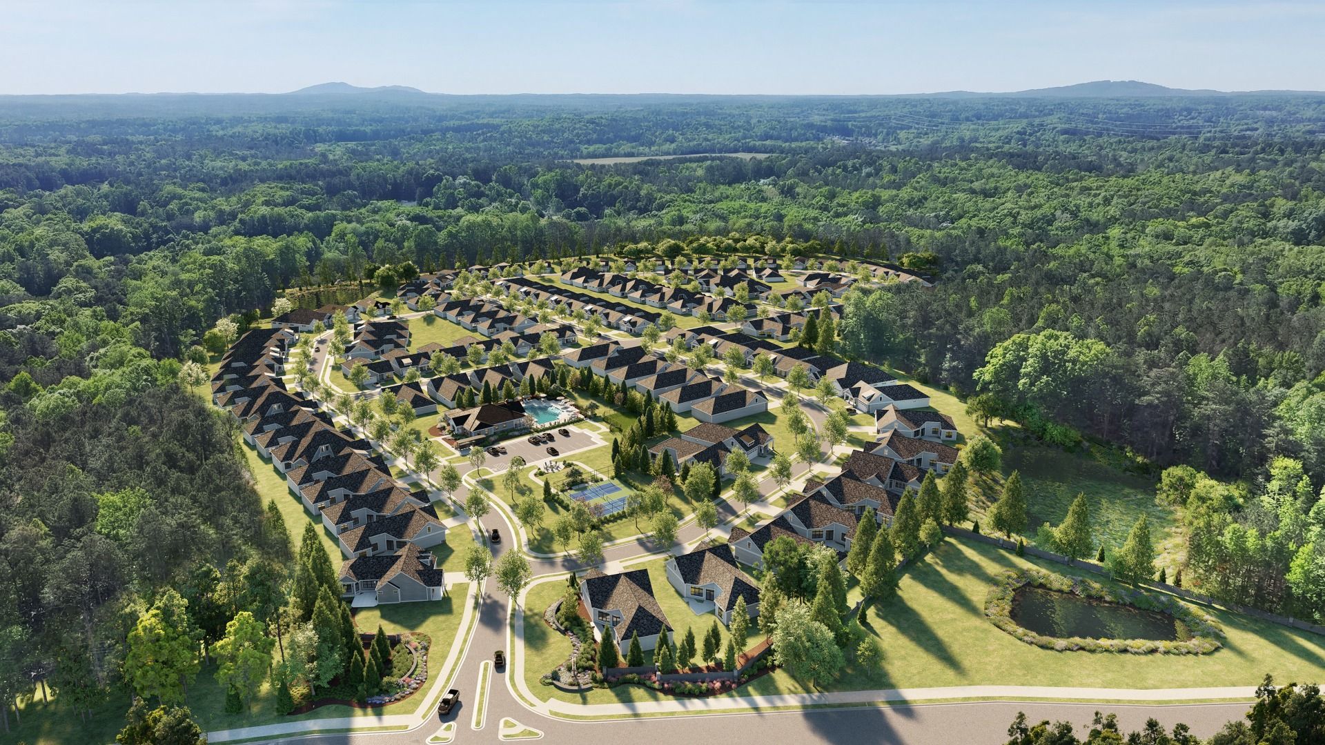 casa en The Courtyards at Summit Hill por Epcon Communities