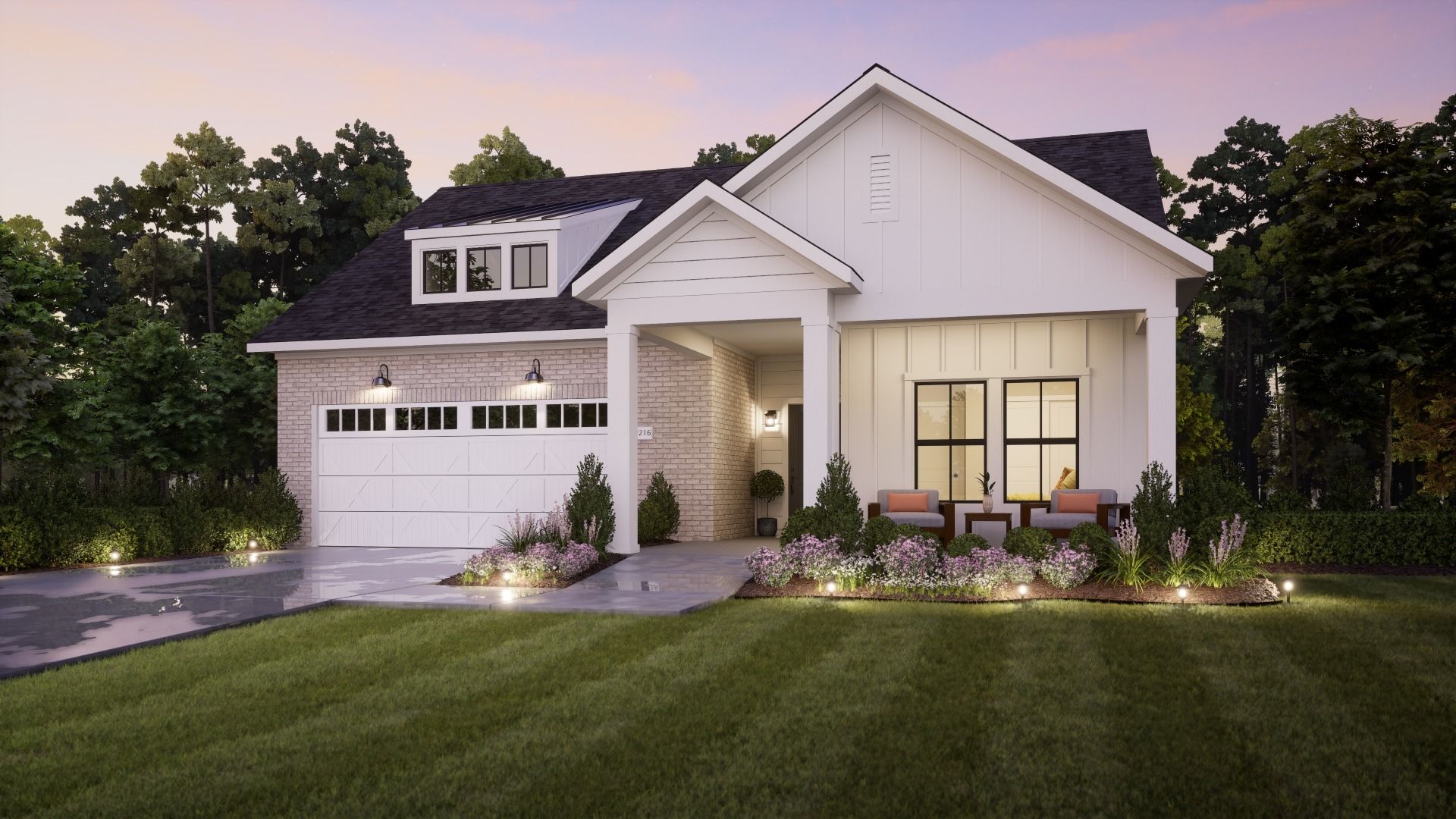 Portico Farmhouse D