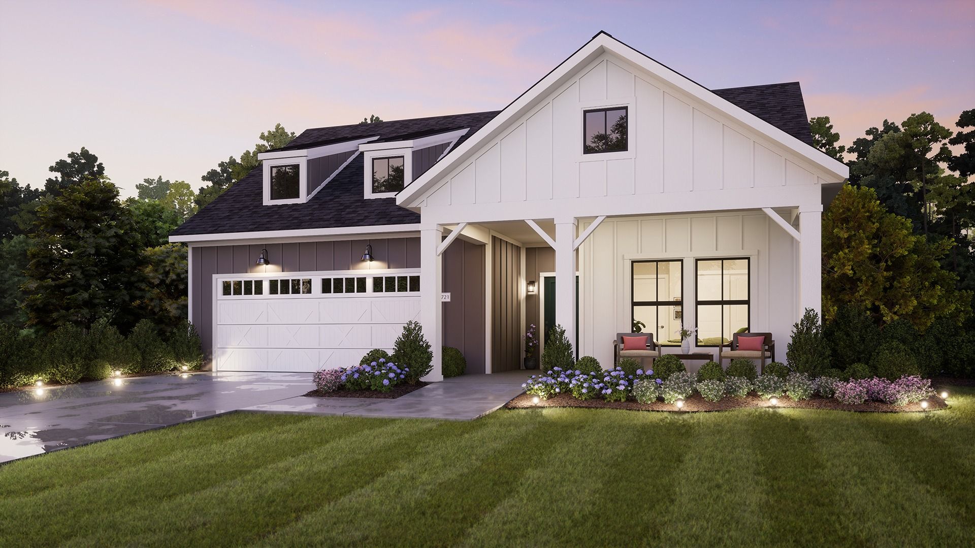 Portico Farmhouse C