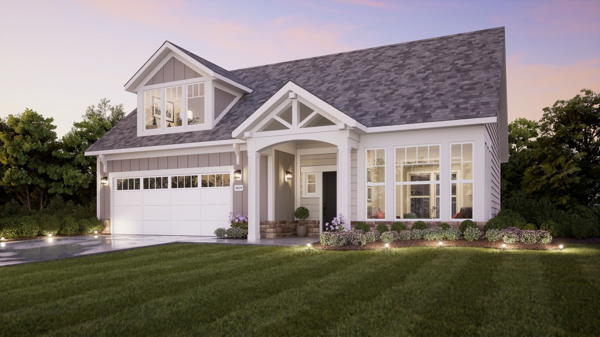 Palazzo Craftsman floor plan