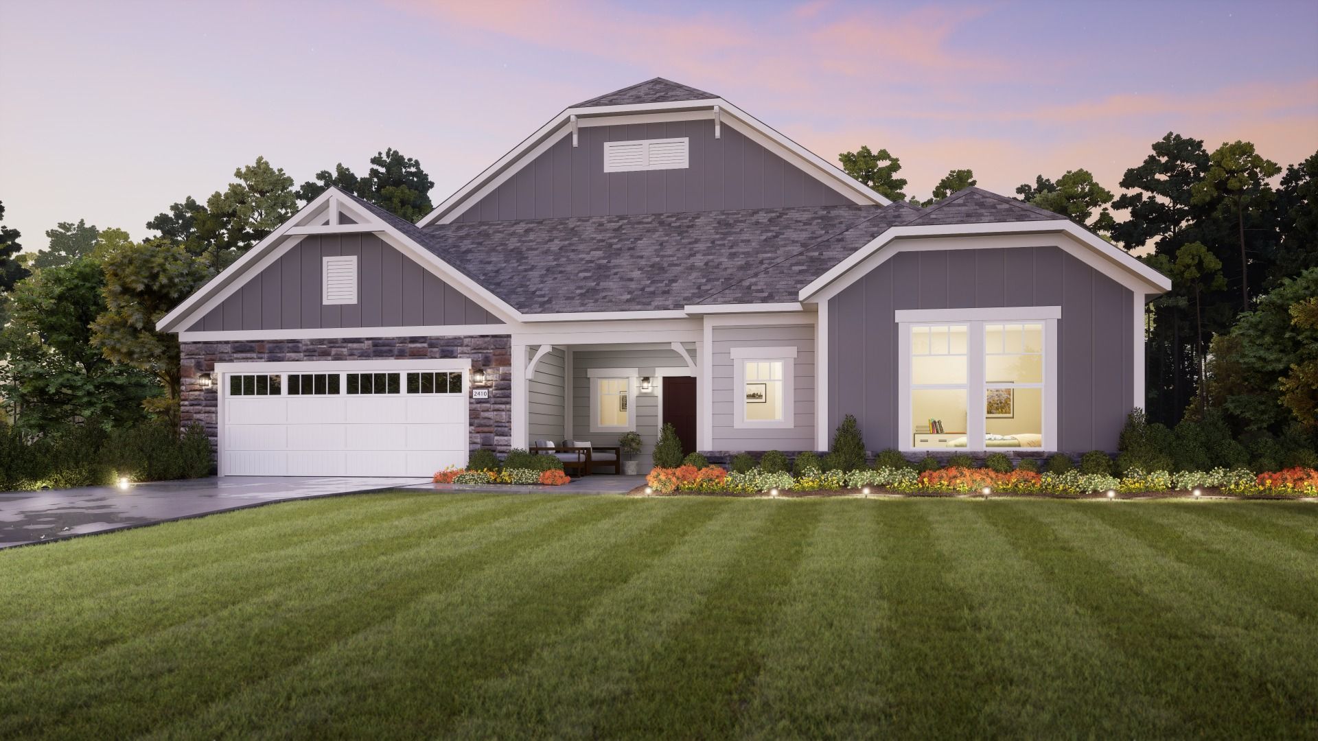 Provenance Craftsman floor plan