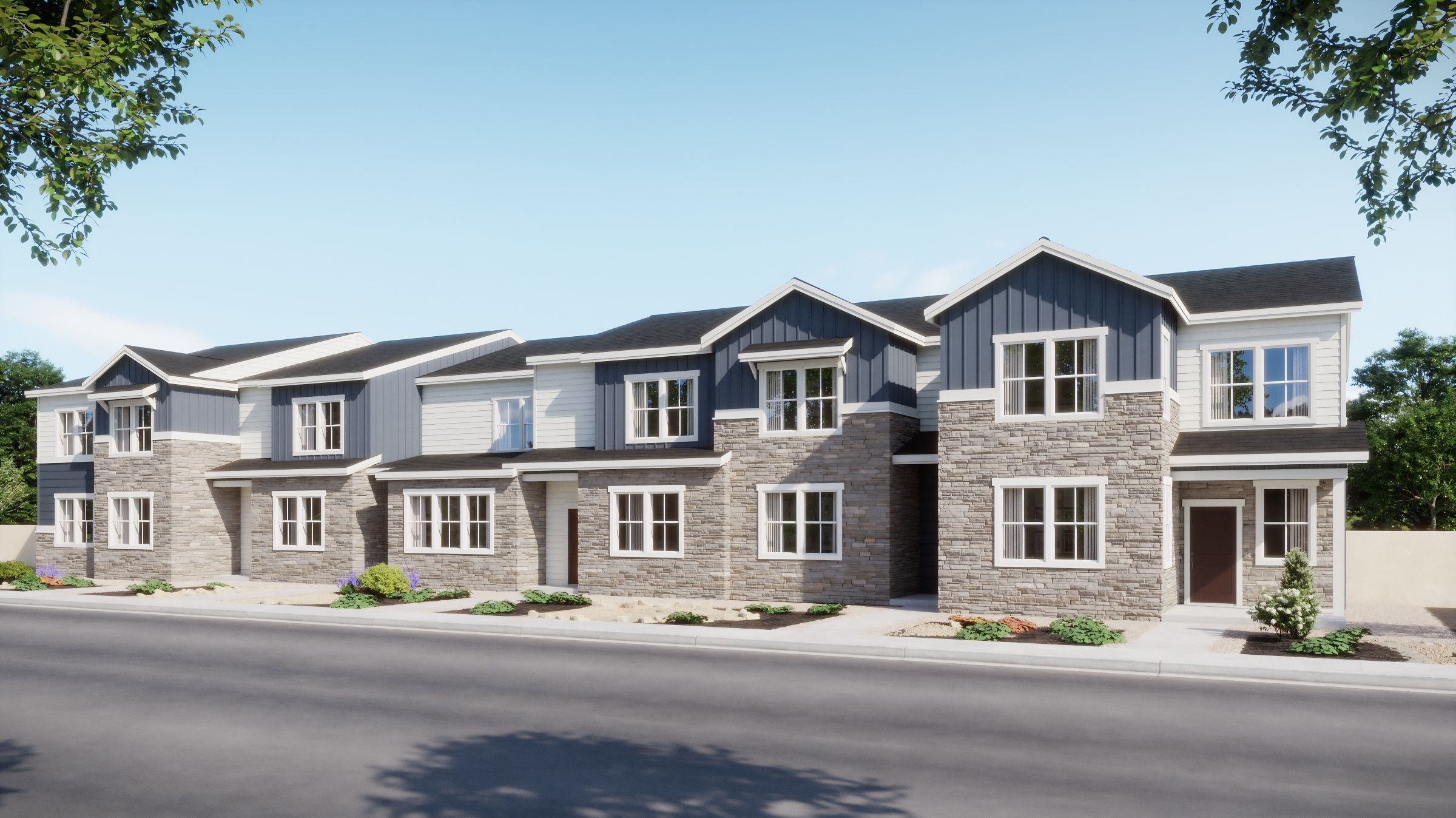 2002 - The Townes Collection at Harvest Crossing: Aurora, Colorado - Risewell Homes