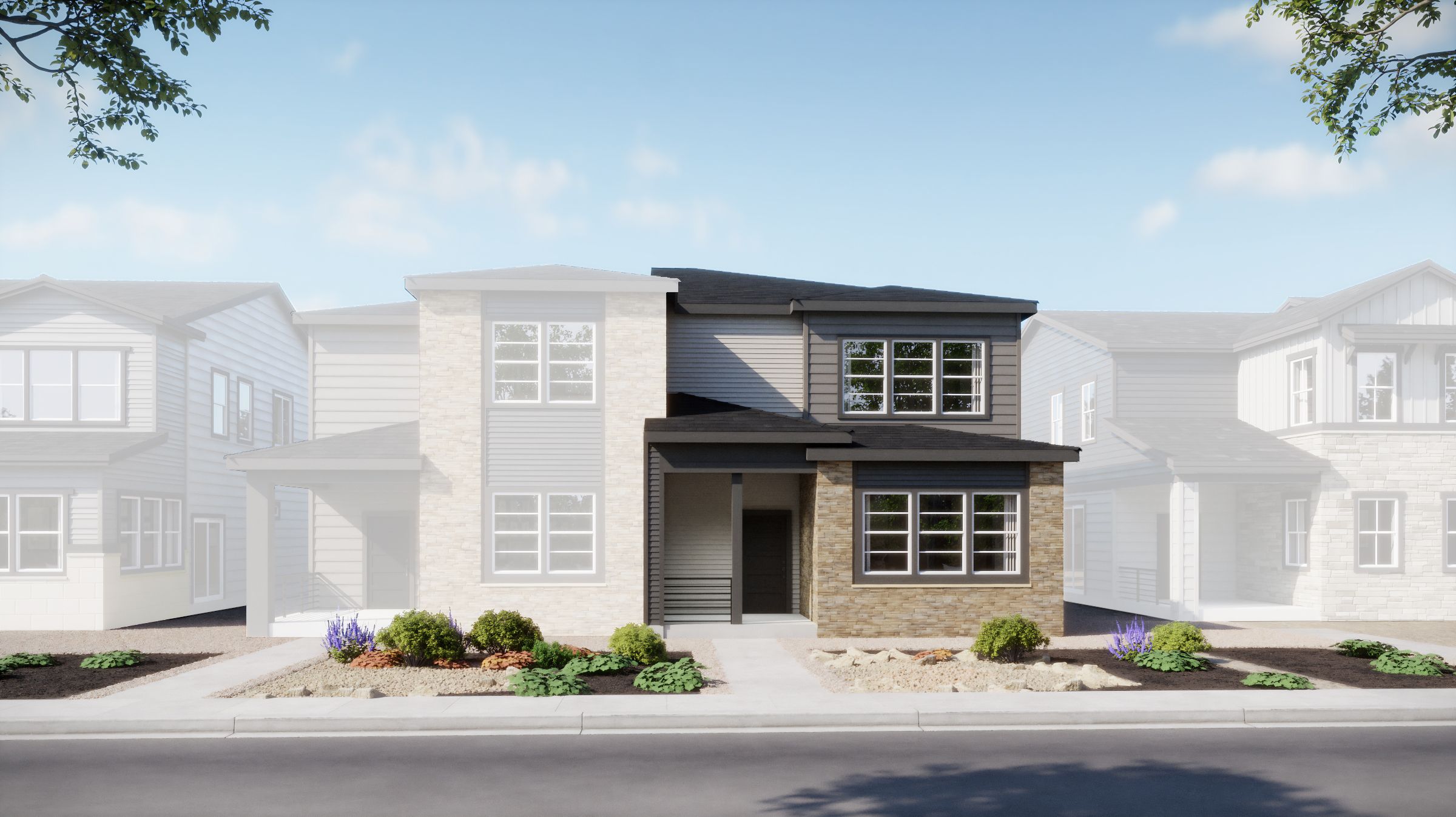 Plan 2502 - The Duets Collection at Harvest Crossing: Aurora, Colorado - Risewell Homes