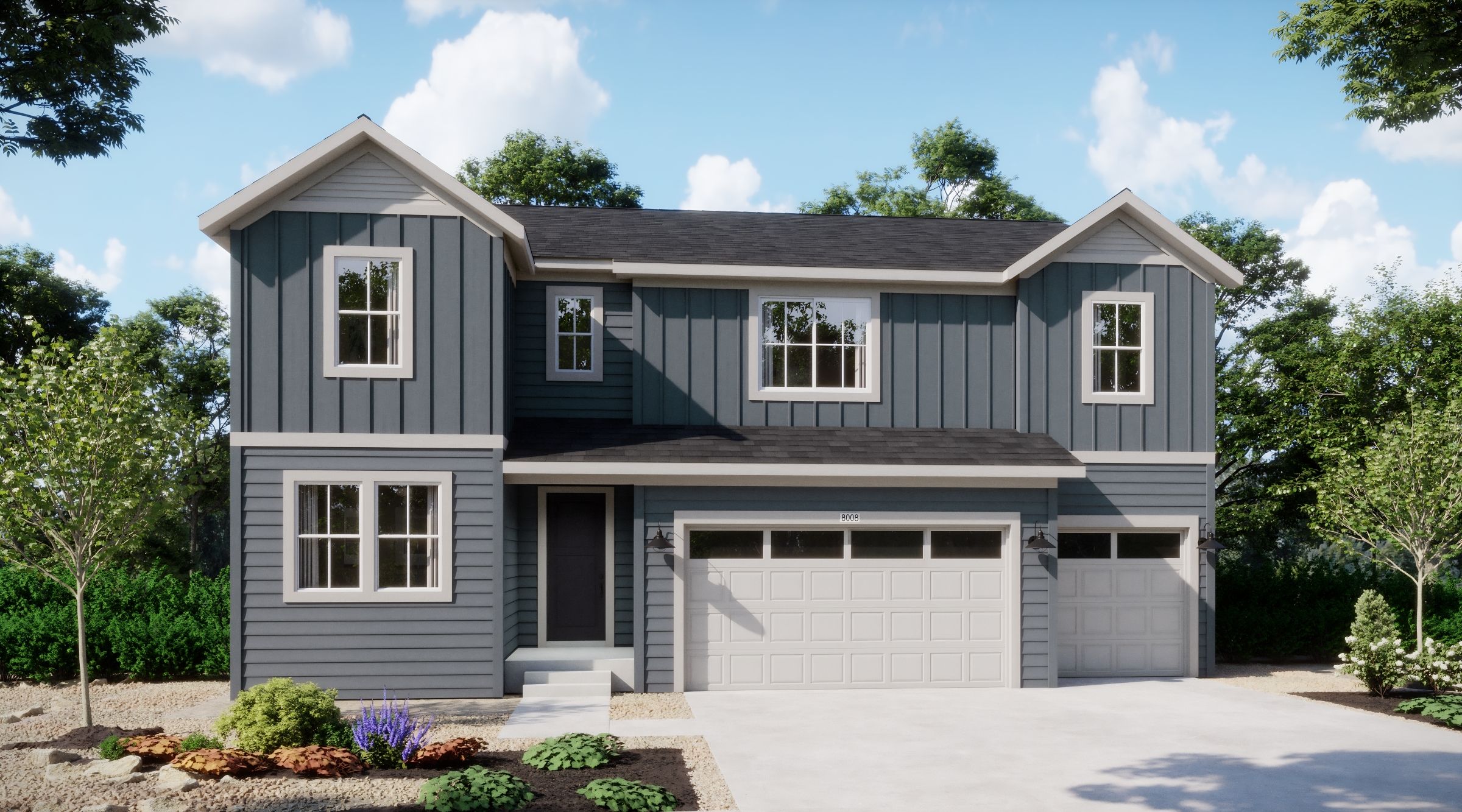 The Estates Collection at Mead Crossing por Risewell Homes en Greeley Colorado
