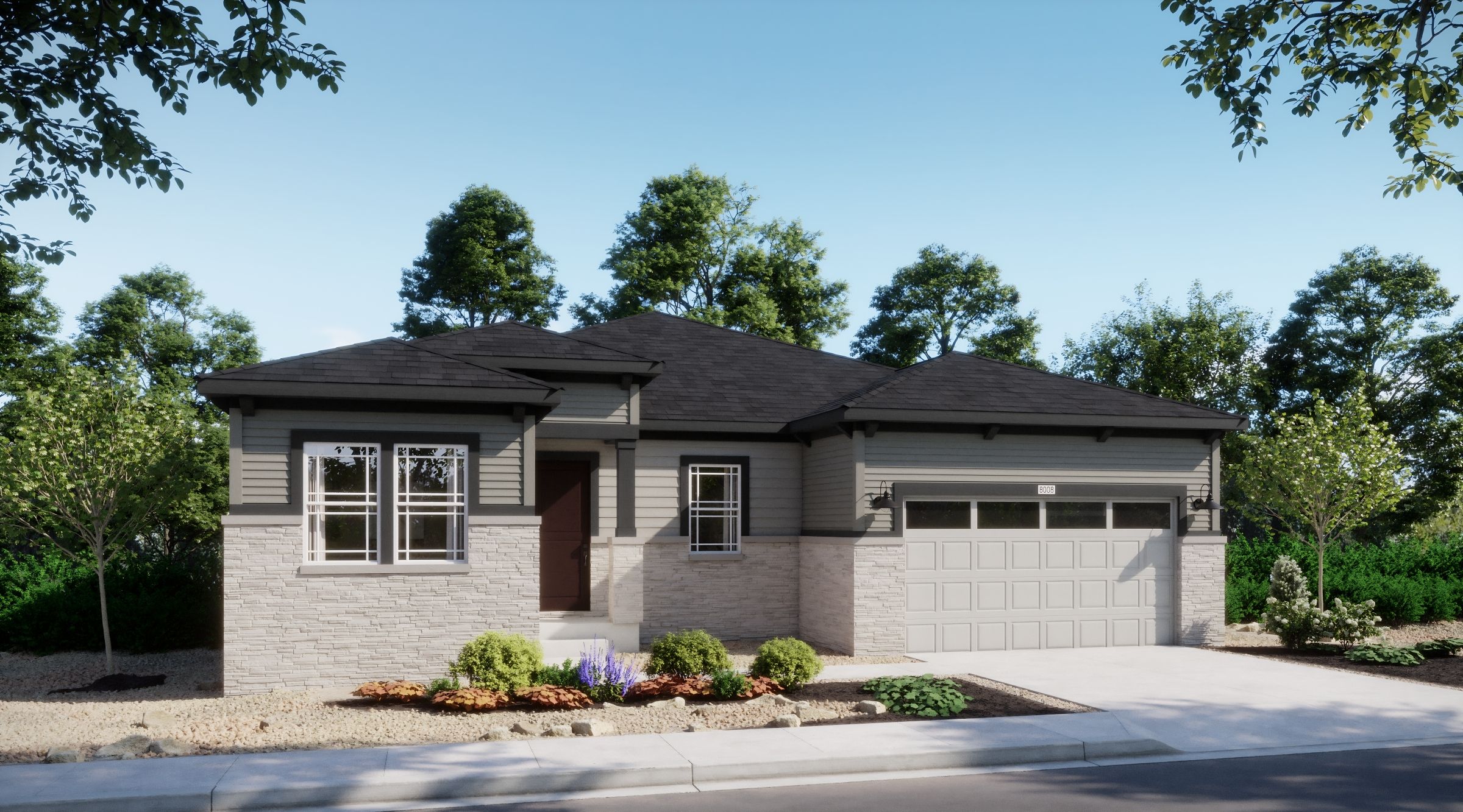 Plan 5001 - The Estates Collection at Mead Crossing: Mead, Colorado - Risewell Homes