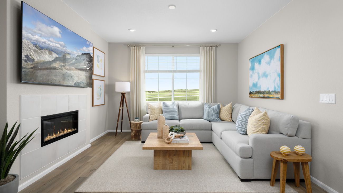 Casitas at Windler - Plan 2216 - Kitchen Space - Model Photography