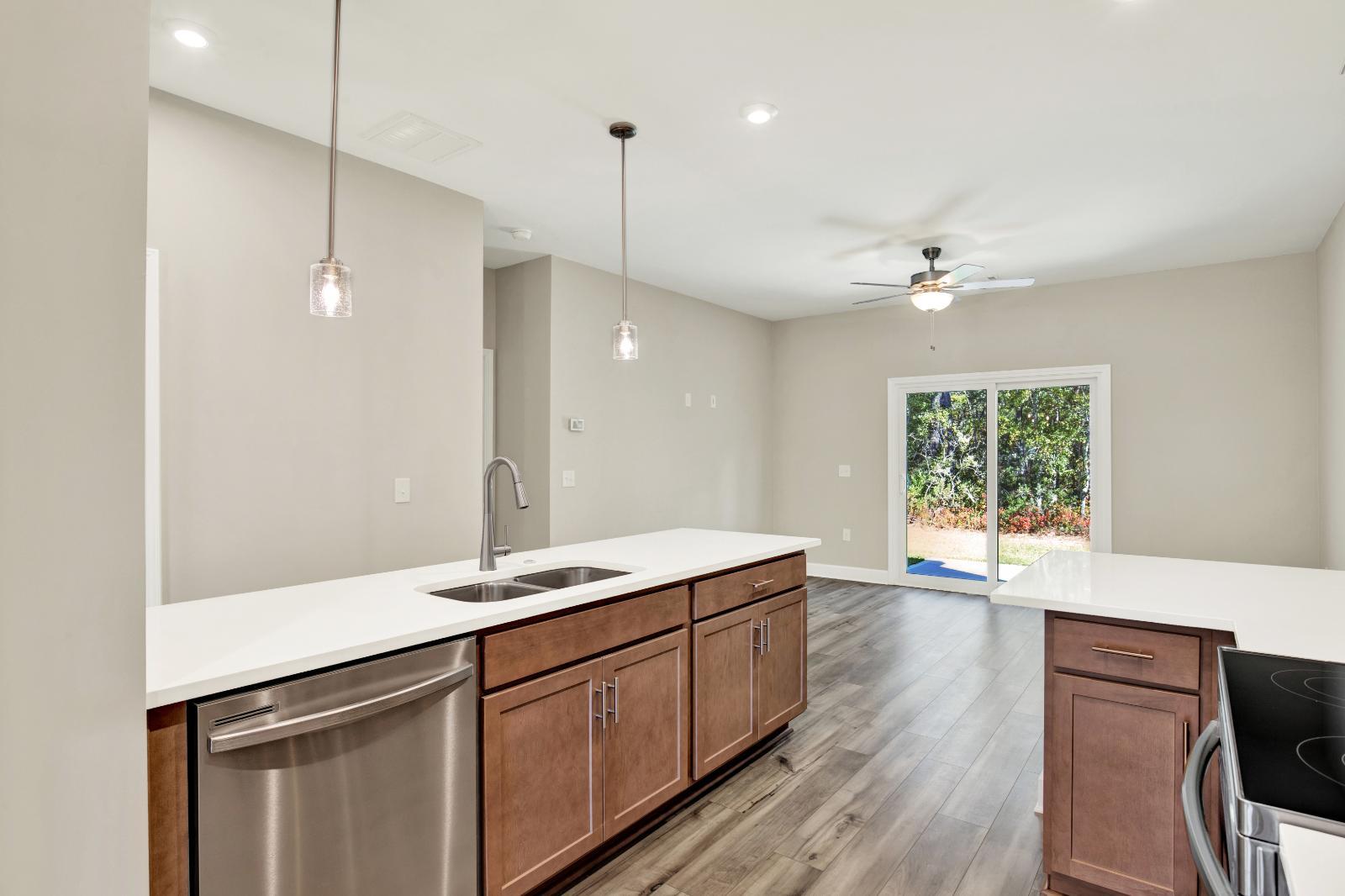 Open Concept Townhome Floor Plan Guyton Georgia
