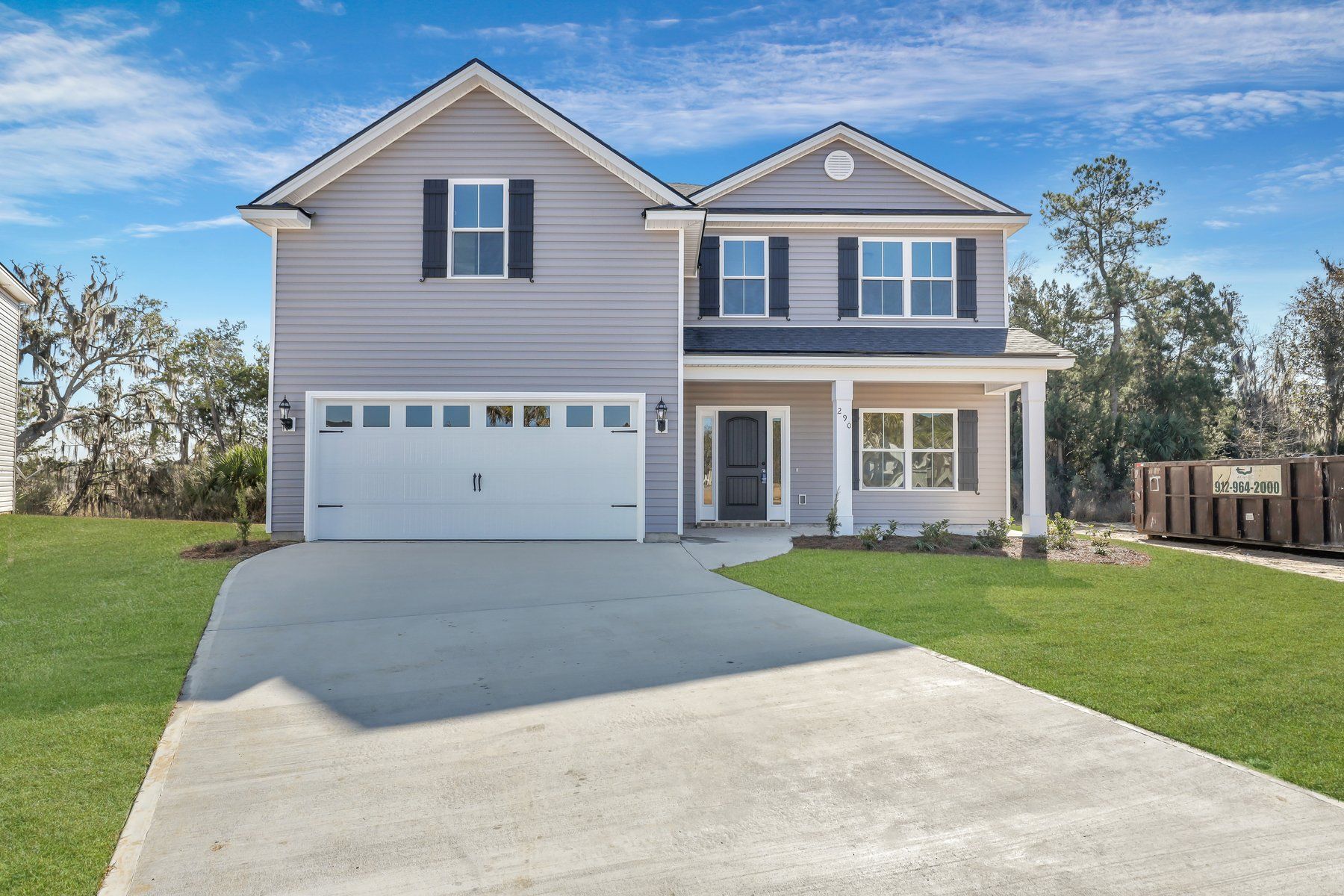 Nantucket Signature - Elevation A With Extended Front Porch  | Ernest Homes