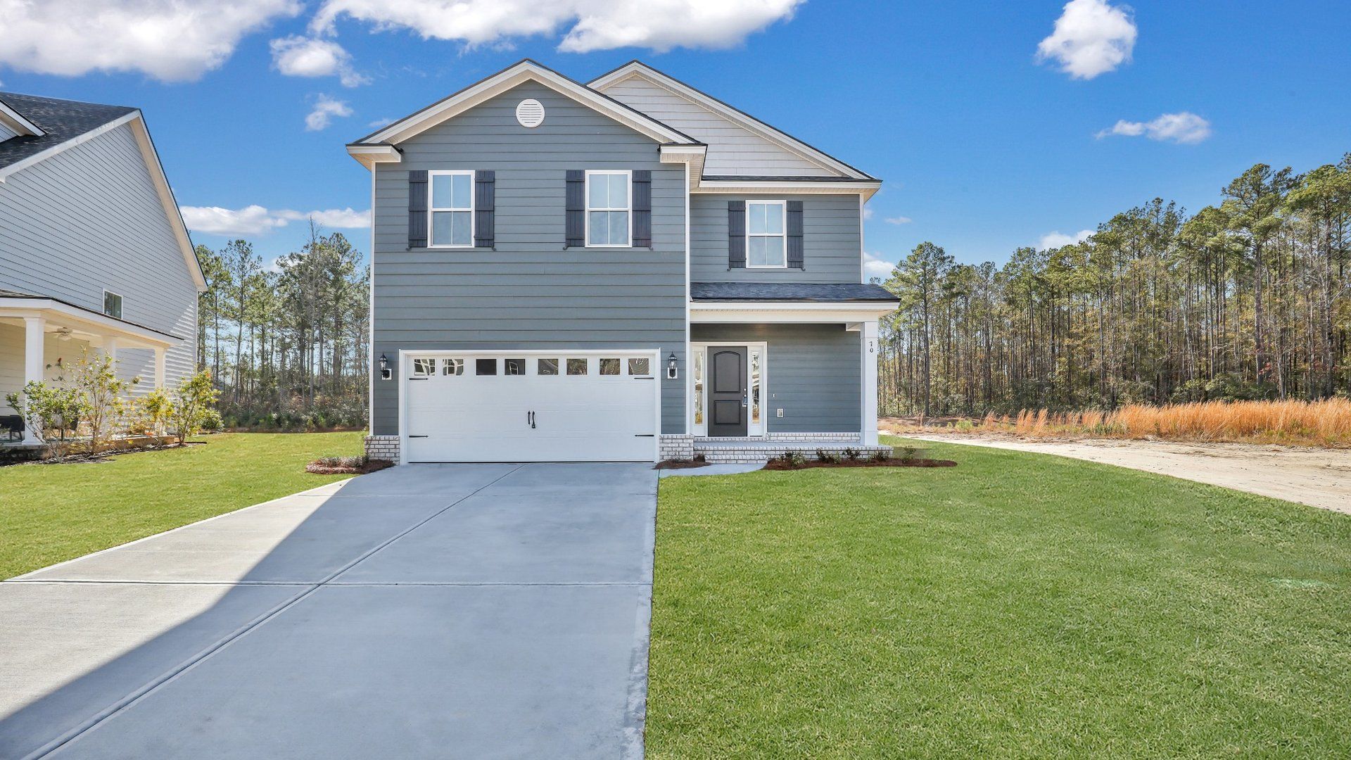 Edisto C Front Elevation | New Construction by Ernest Homes