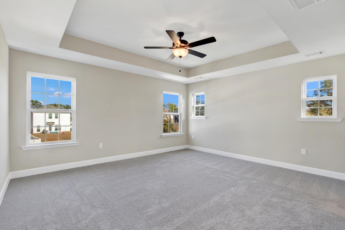 Oscar Mulberry Floor Plan | Spacious Primary Bedroom with Tray Ceiling