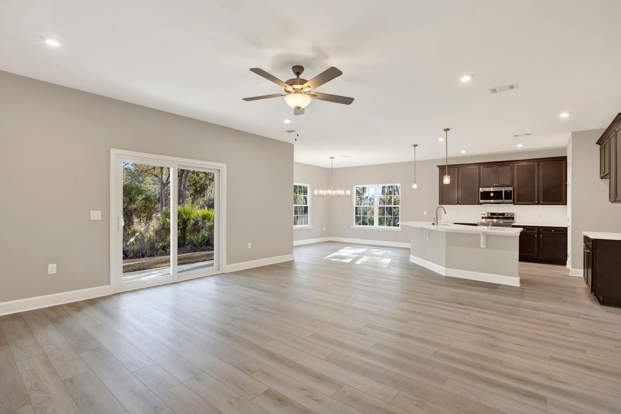 Hudson Plan Living Room | Bright Open Concept Design