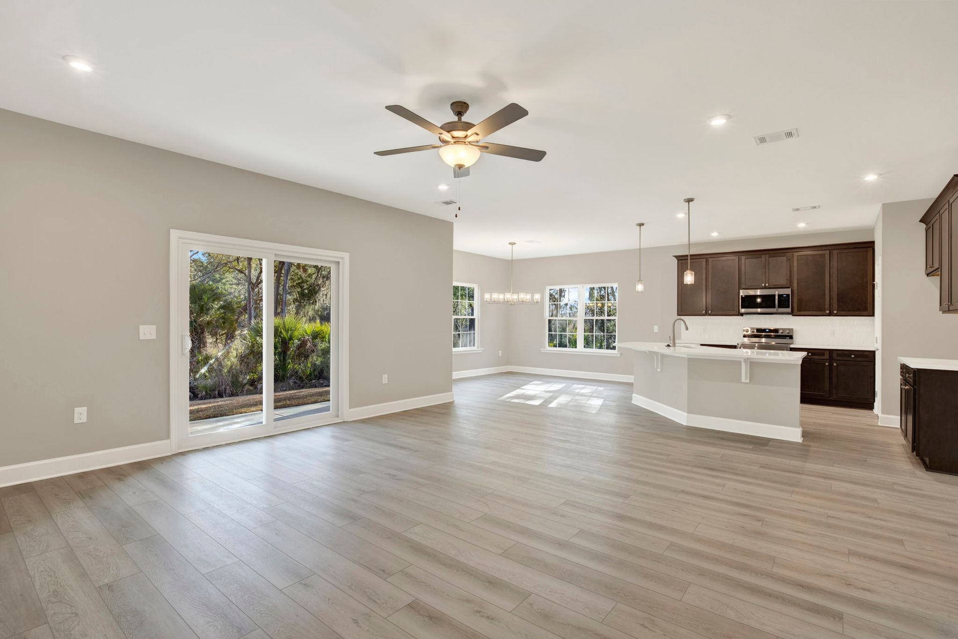 Hudson Plan Living Room | Bright Open Concept Design