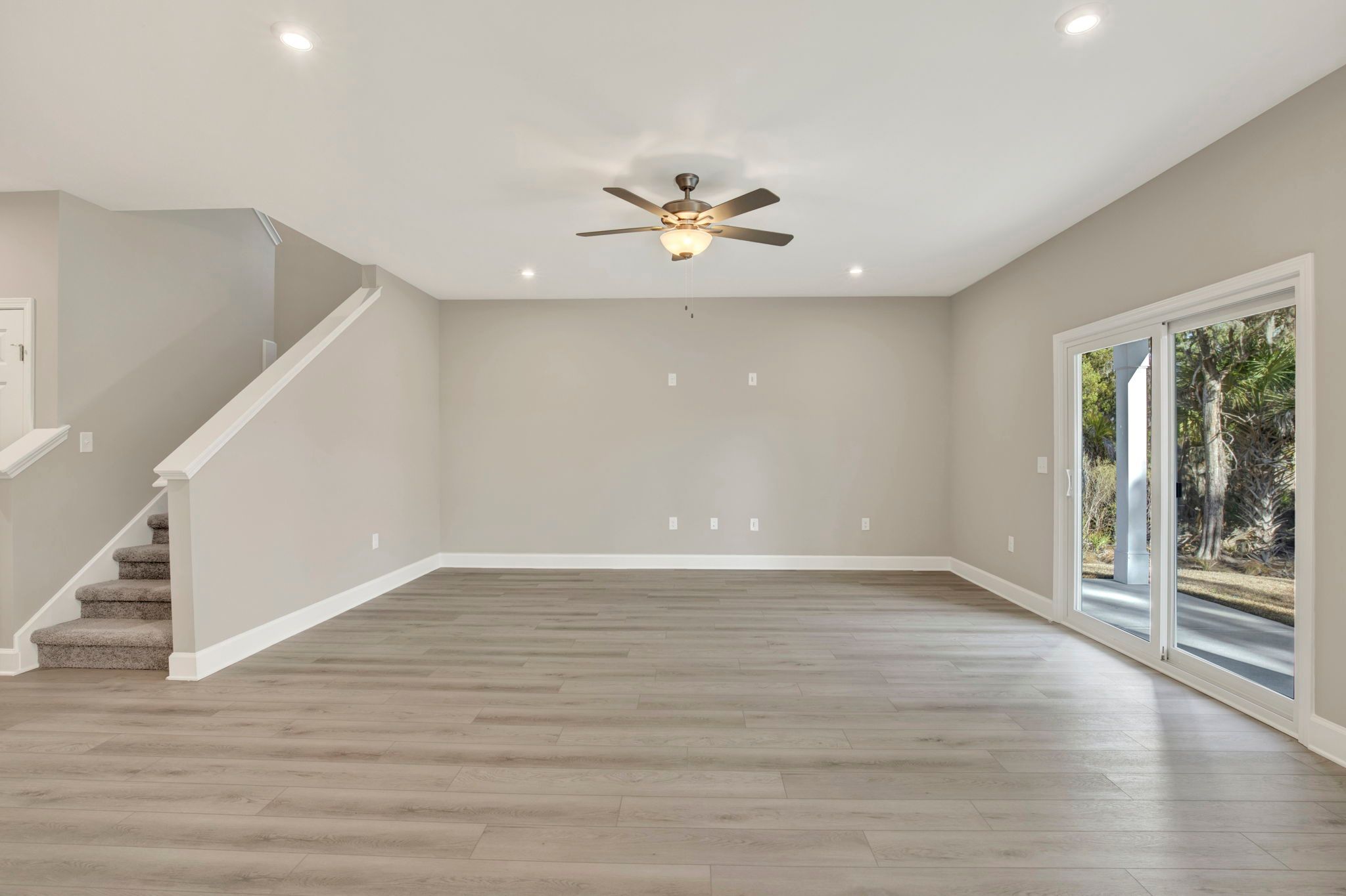 Hudson Plan Living Room View | Modern Open Concept Interior