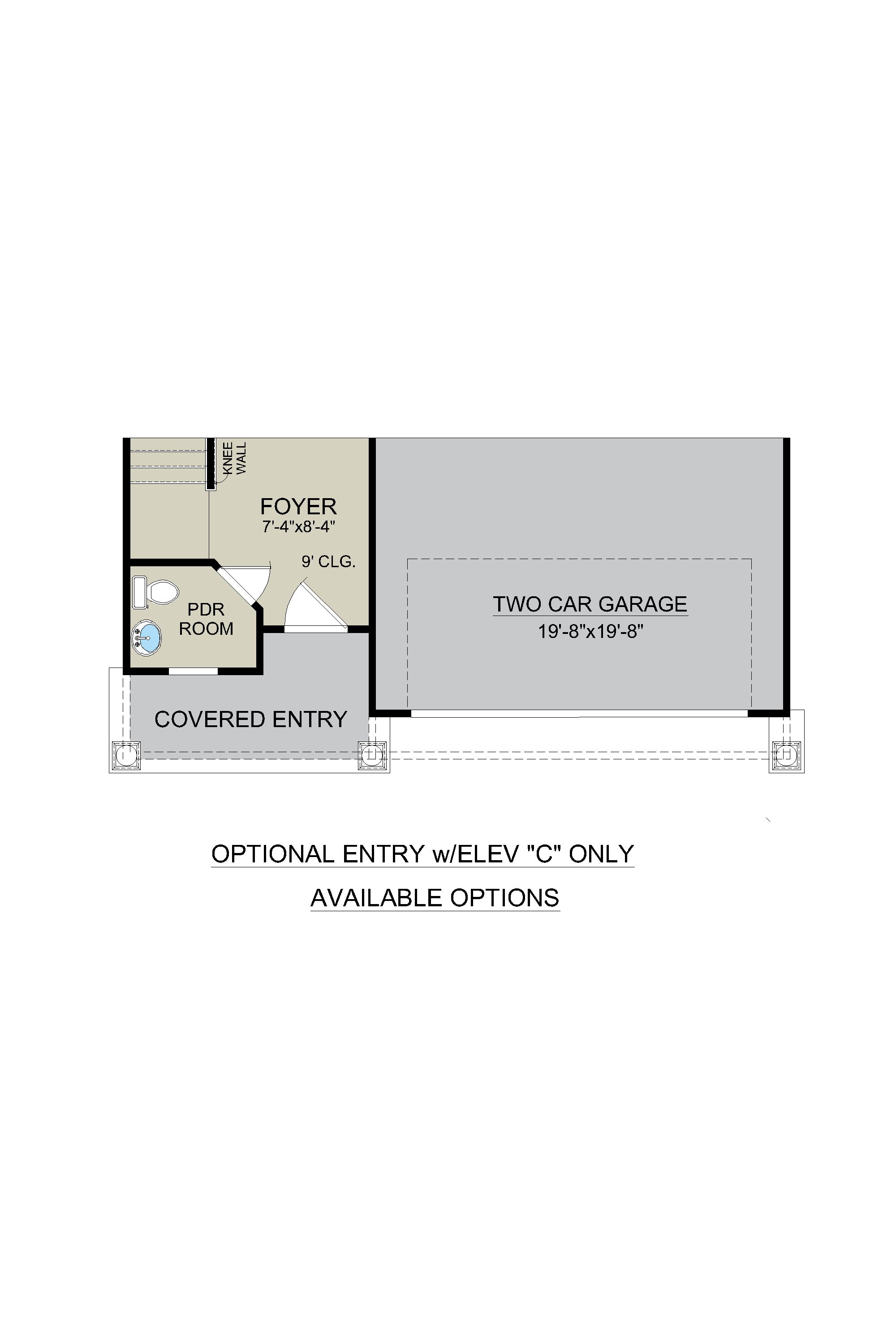 Seabrook - Optional front porch | Ernest Homes