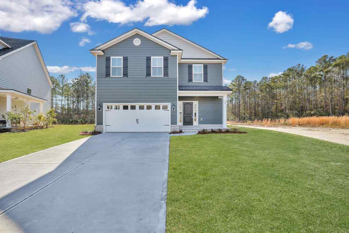 Edisto Elevation C Exterior with Hardie Exterior Siding