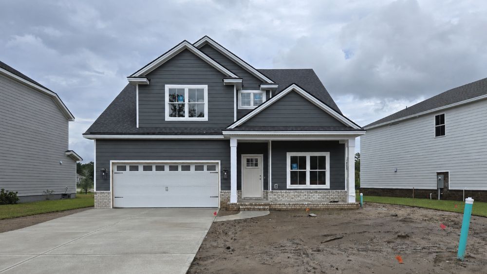 Montebello Plan Exterior Elevation - 186 Hanover Place (Lot 59)