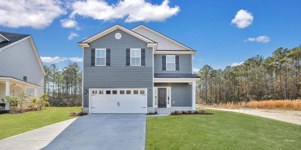 Edisto Elevation C Exterior with Hardie Exterior Siding