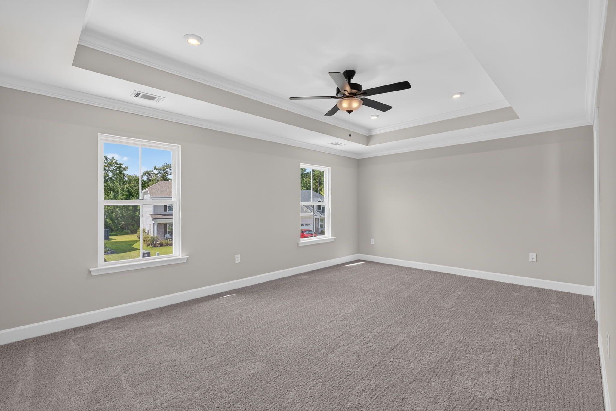 Edisto Primary Bedroom with Double Crown Molding