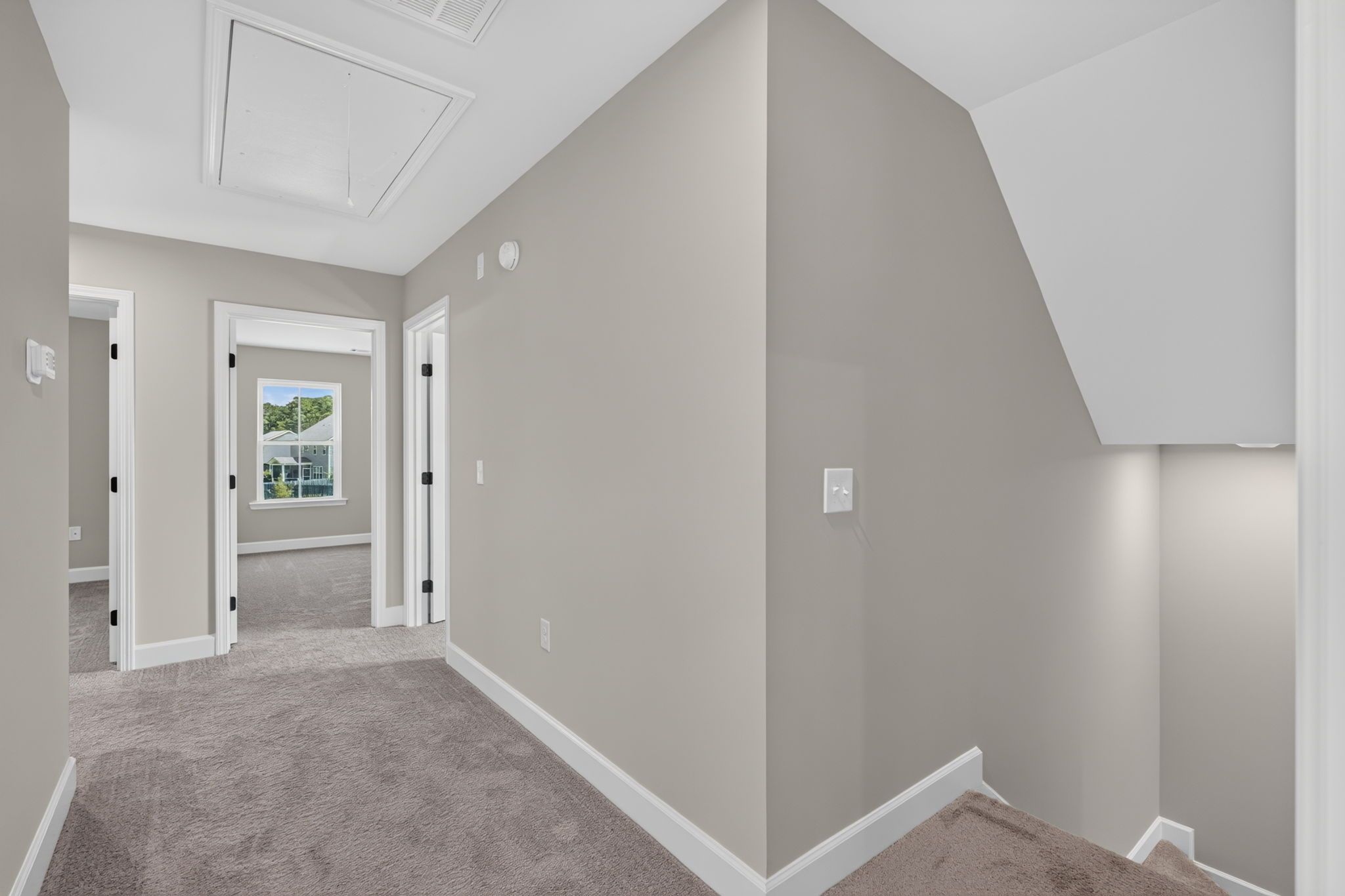Edisto Second Floor Hall & Bedroom Layout