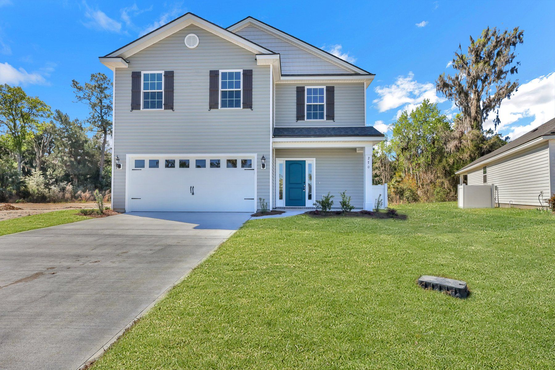 Edisto – Elevation C with Vinyl Siding
