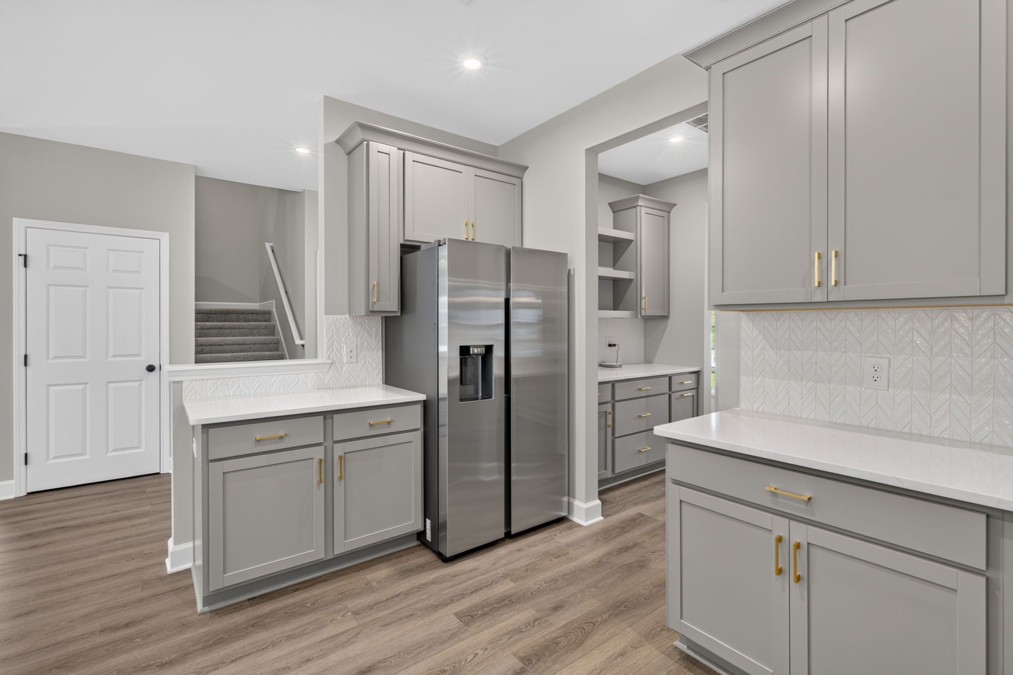 Kitchen Prep Station & Butler's Pantry Area – 245 James Drive in Dunham Marsh