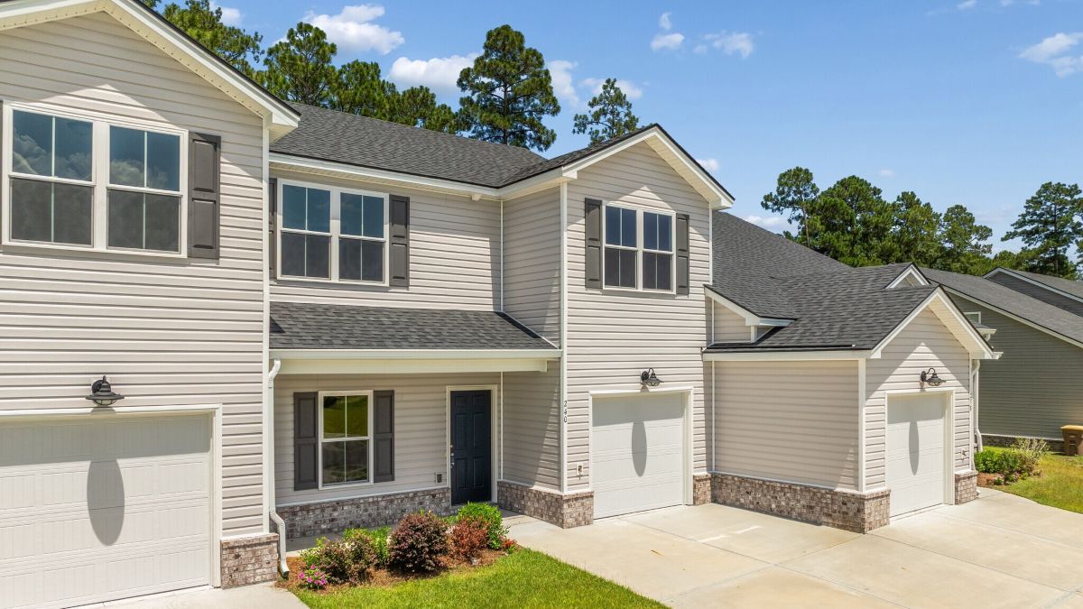 Aerial View of 242 Haisley Run Townhome