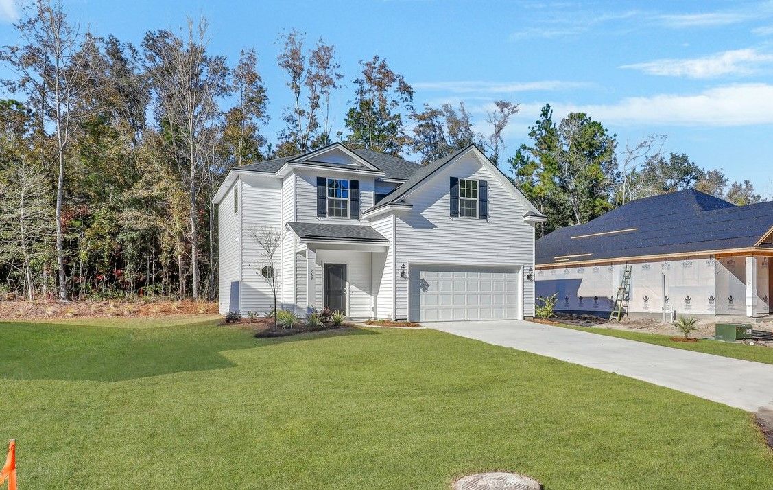 Kiawah - Angled Front Elevation | Ernest Homes