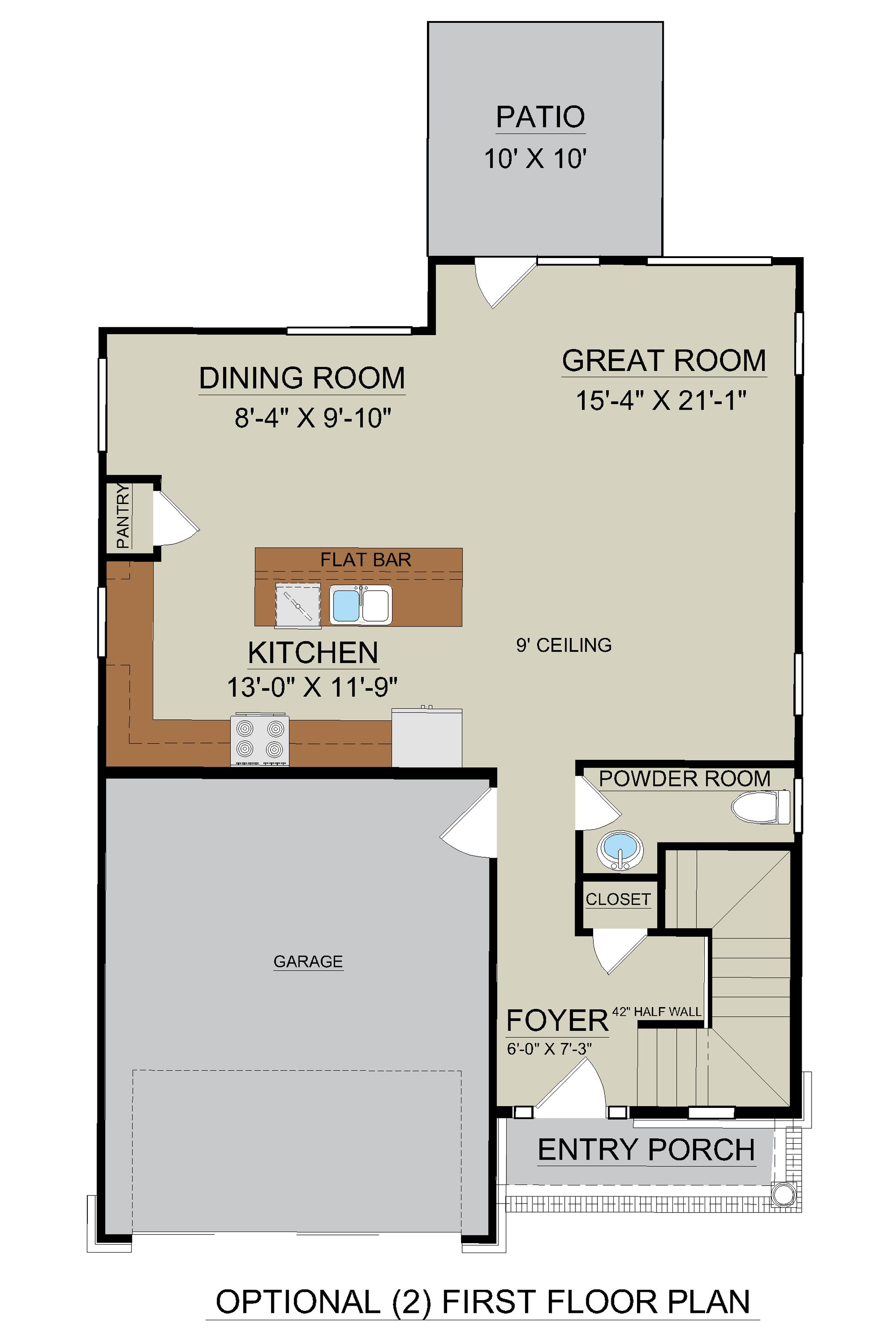 St. Helena – Optional Kitchen 2