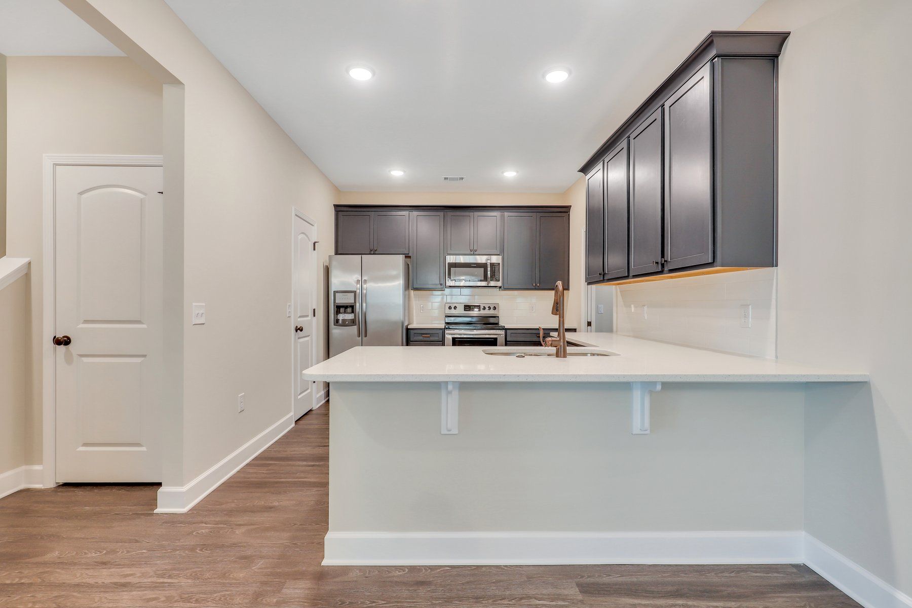Hatteras – Kitchen View from Dining Area