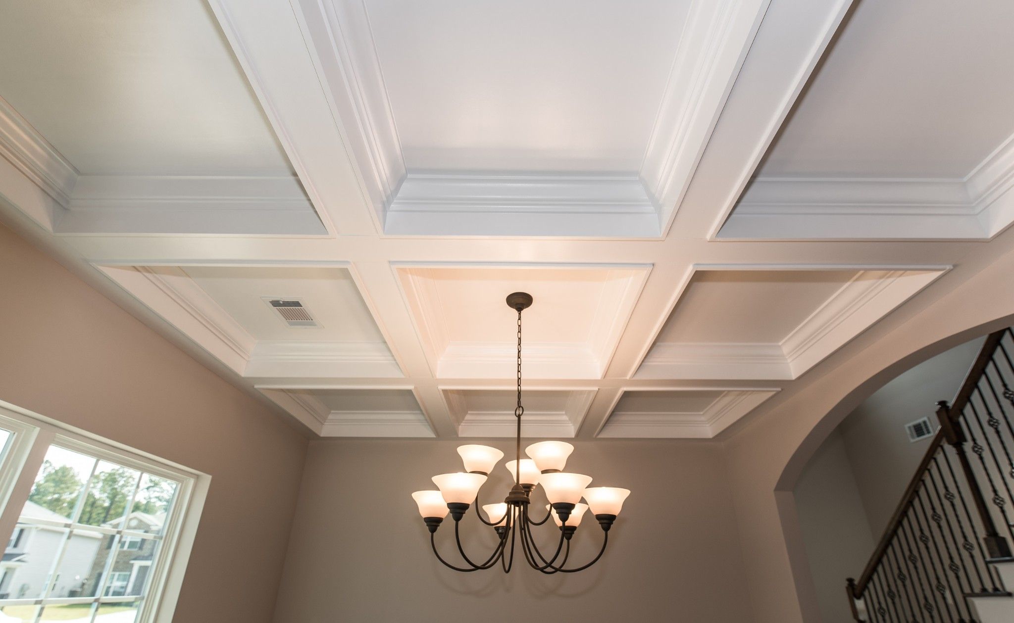 Blackbeard - Coffered Ceiling  | Ernest Homes