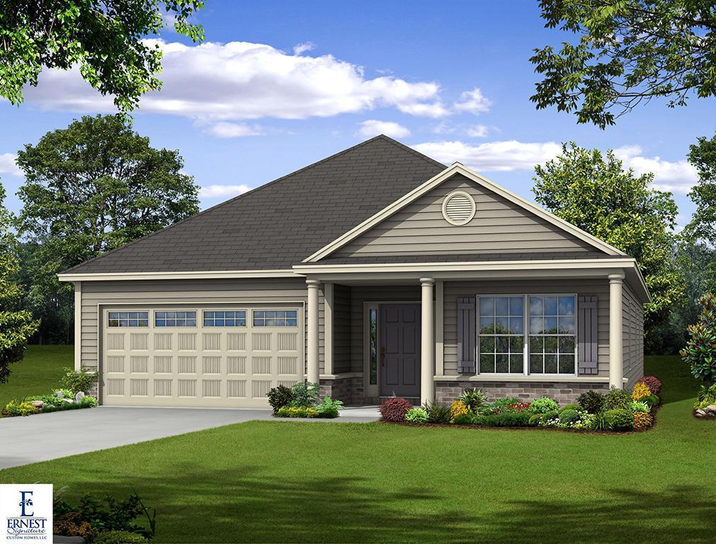 Wassaw B – Front Elevation Rendering
