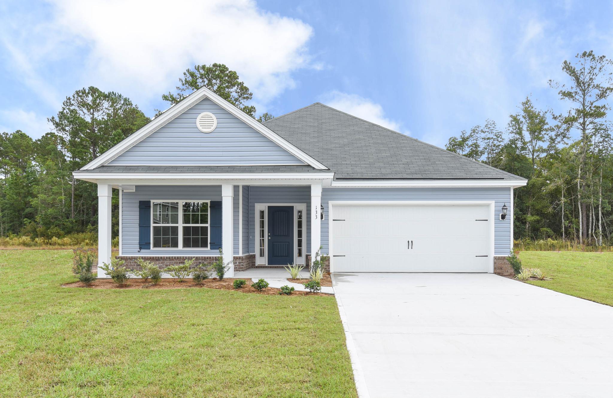 Wassaw B- Front Elevation  | Ernest Homes