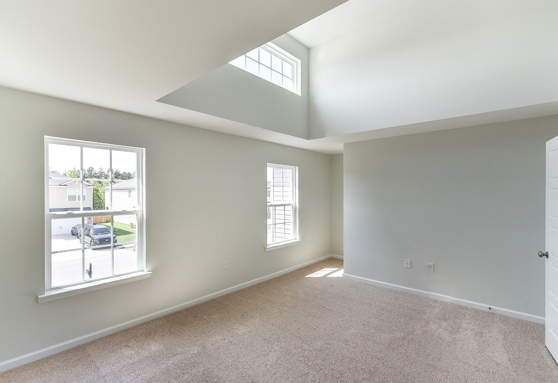 Greybeard- Bedroom 2 with dormer windows | Ernest Homes