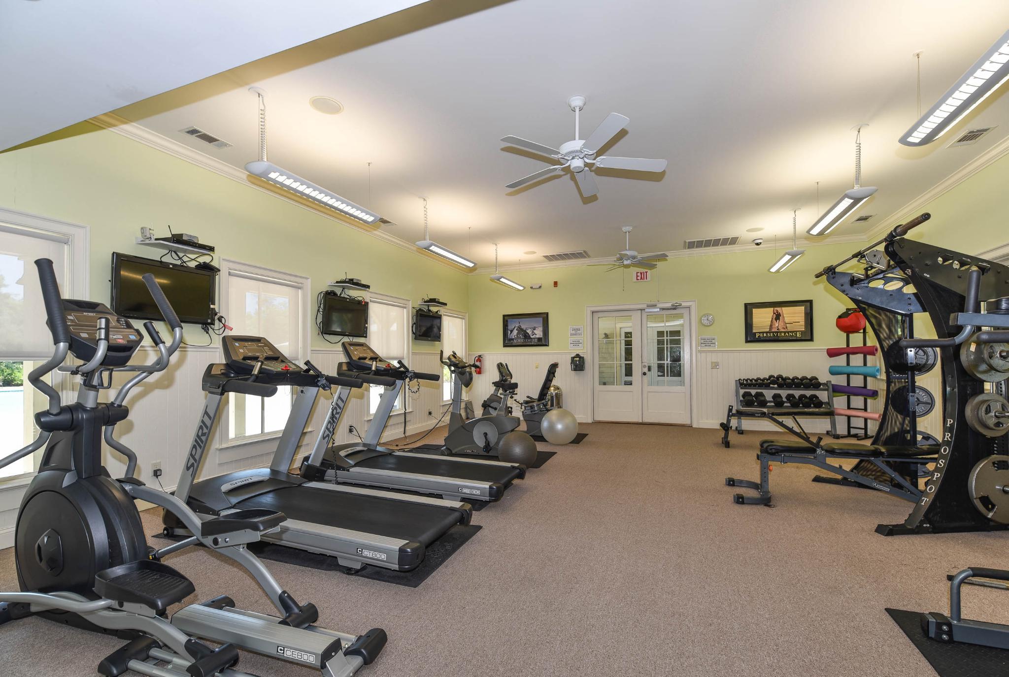 Dunham Marsh Fitness Room Equipment