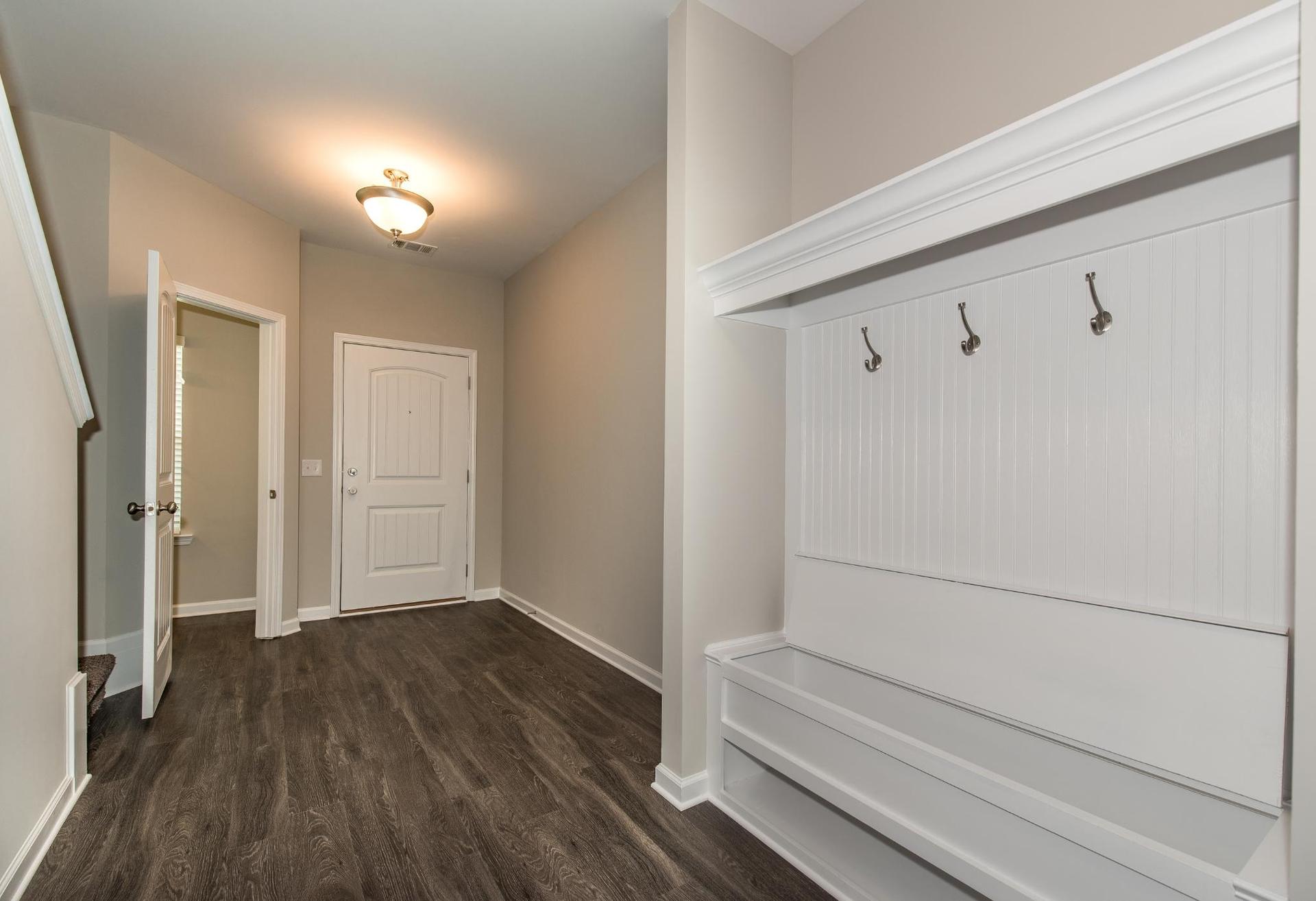 Seabrook Custom Built-In Foyer Drop Zone