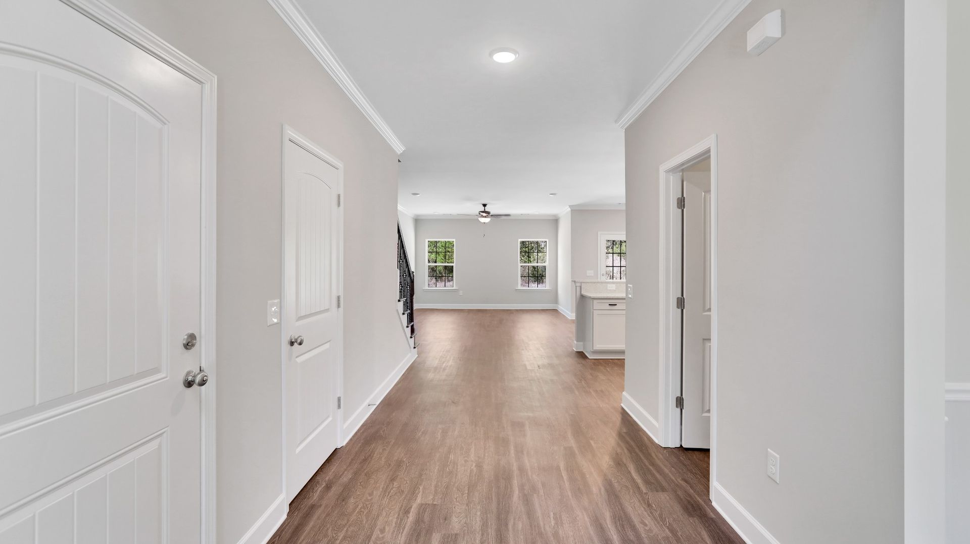 Kingston - Foyer view into Family Room | Ernest Homes