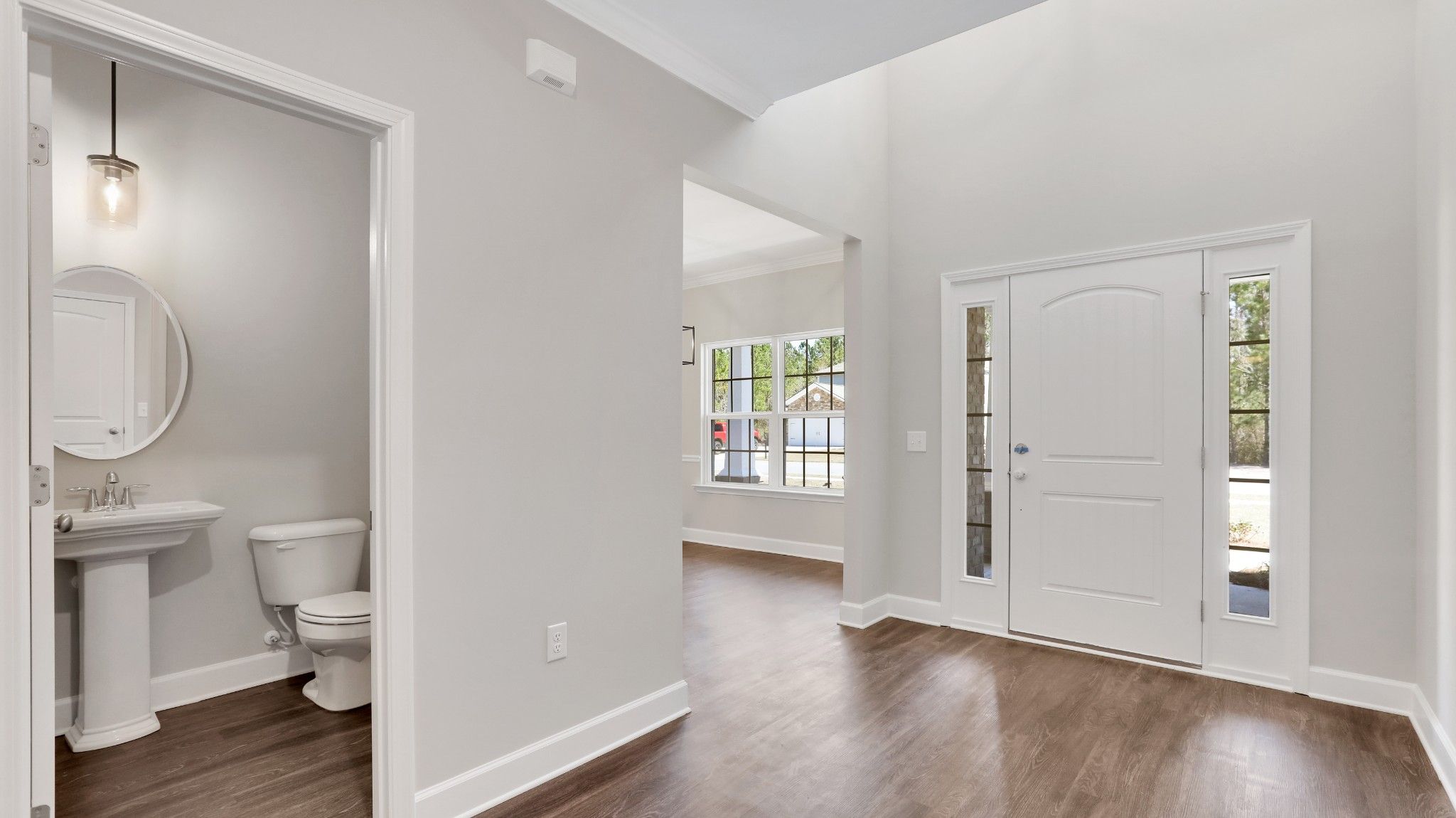 Kingston -Foyer and Powder Room | Ernest Homes