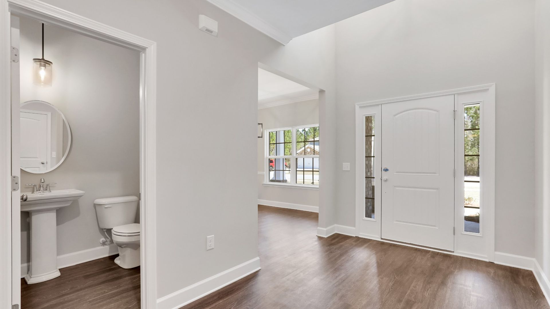 Kingston -Foyer and Powder Room | Ernest Homes