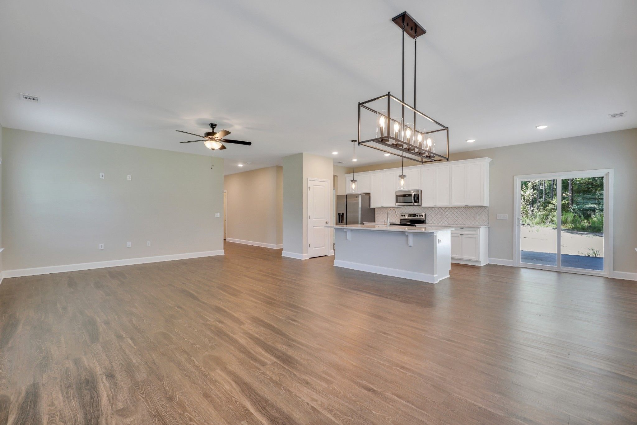 Laurel Open-Concept Family Room and Kitchen | Ernest Homes