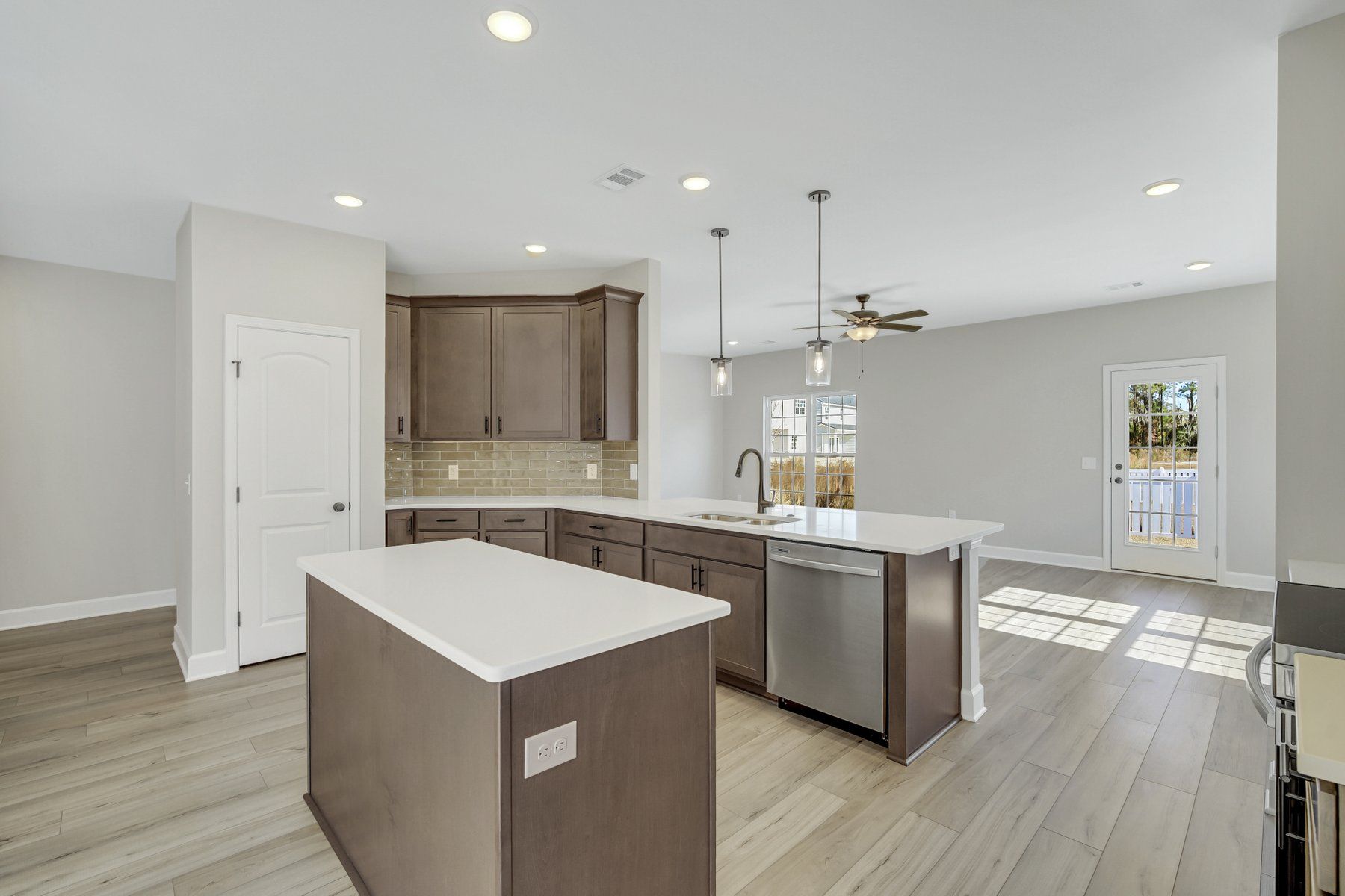 Fripp – Open Kitchen and Living Area