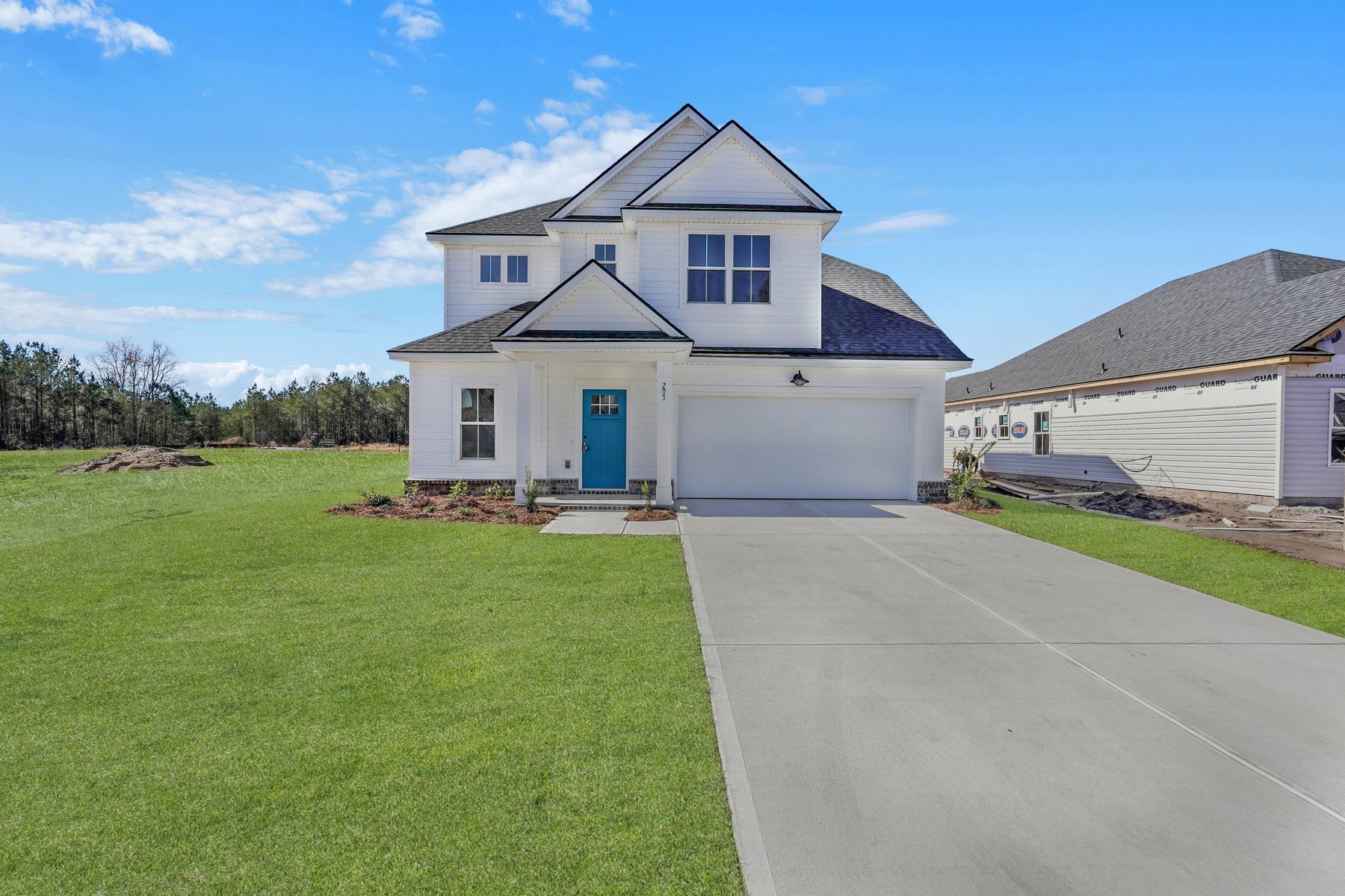 Sherwood Elevation B – Exterior Front View | Ernest Homes