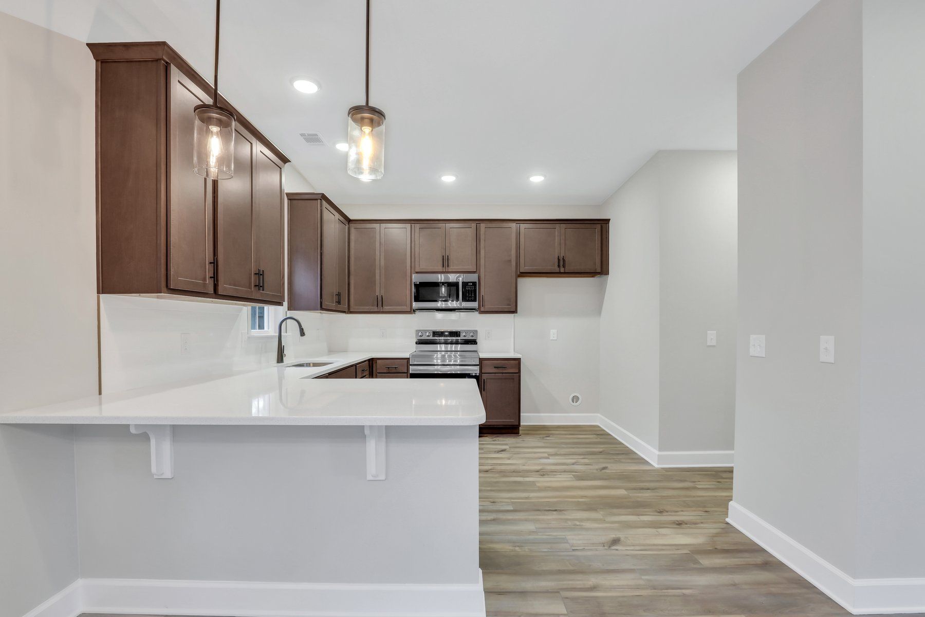 New Haven Townhome B - Kitchen at 246 Haisley Run | Ernest Homes