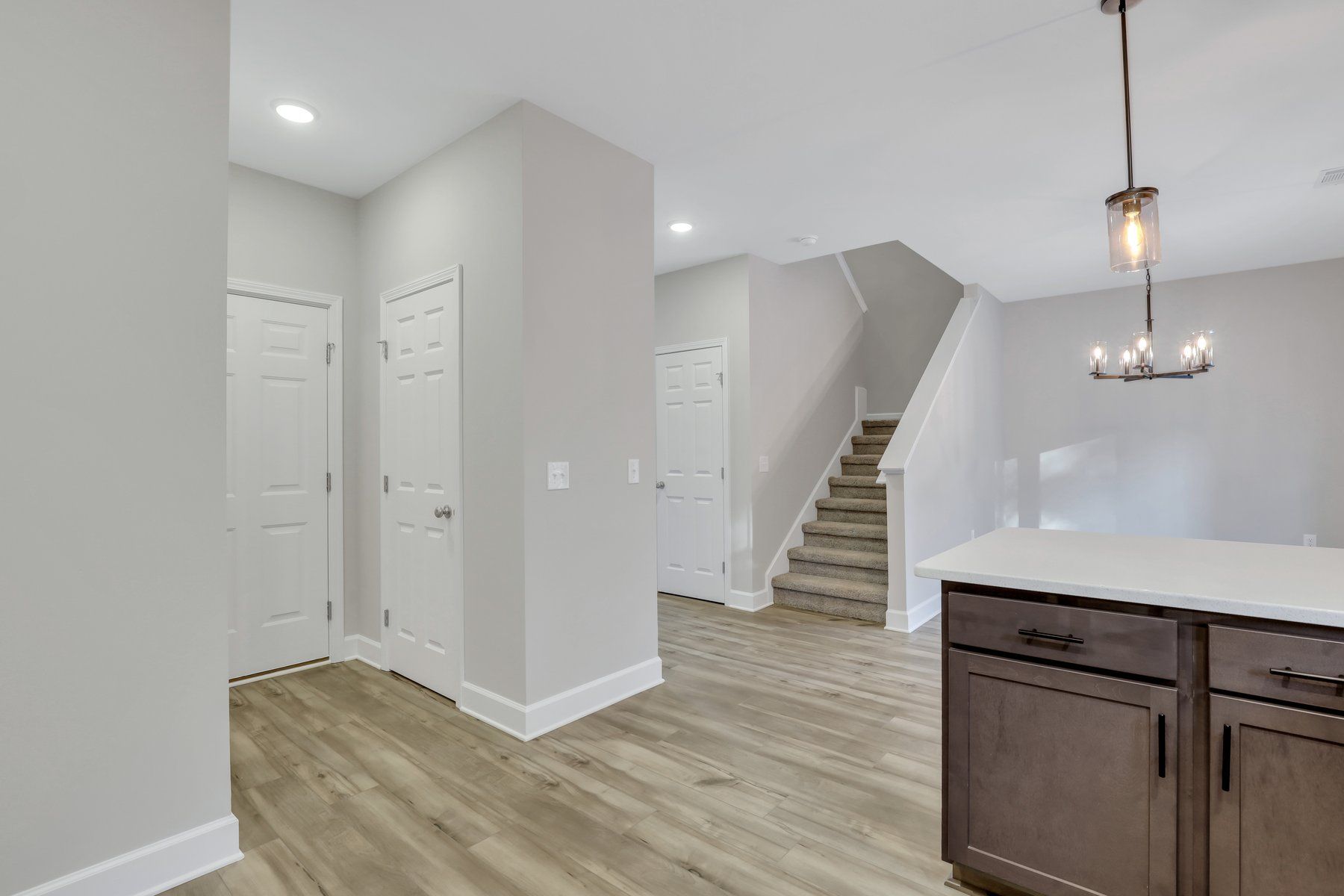 New Haven Townhome B - Kitchen with pantry | Ernest Homes